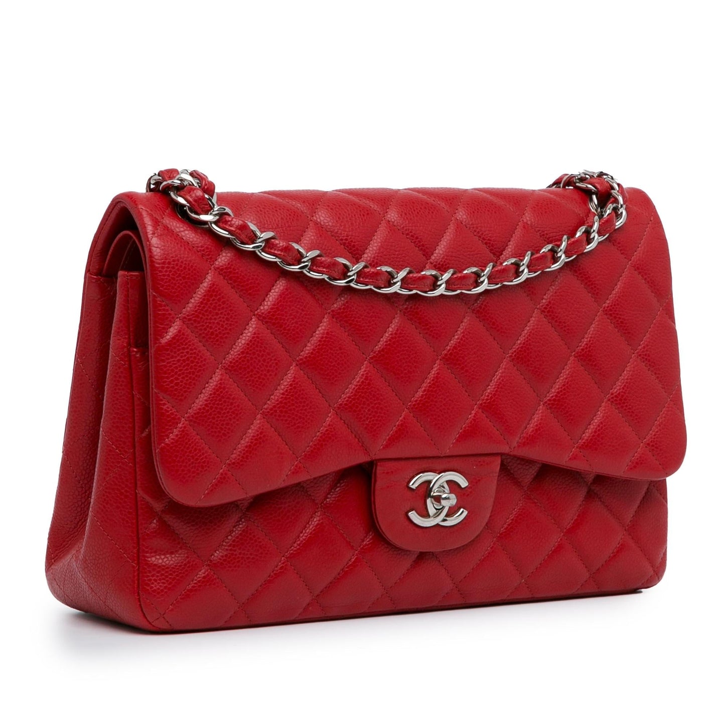 Chanel Jumbo Classic Caviar Double Flap SHG-DAHxqp Handbag
