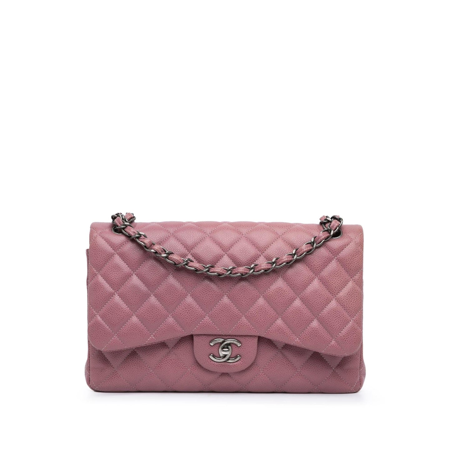 Chanel Jumbo Classic Caviar Double Flap SHG-2Rknta Handbag