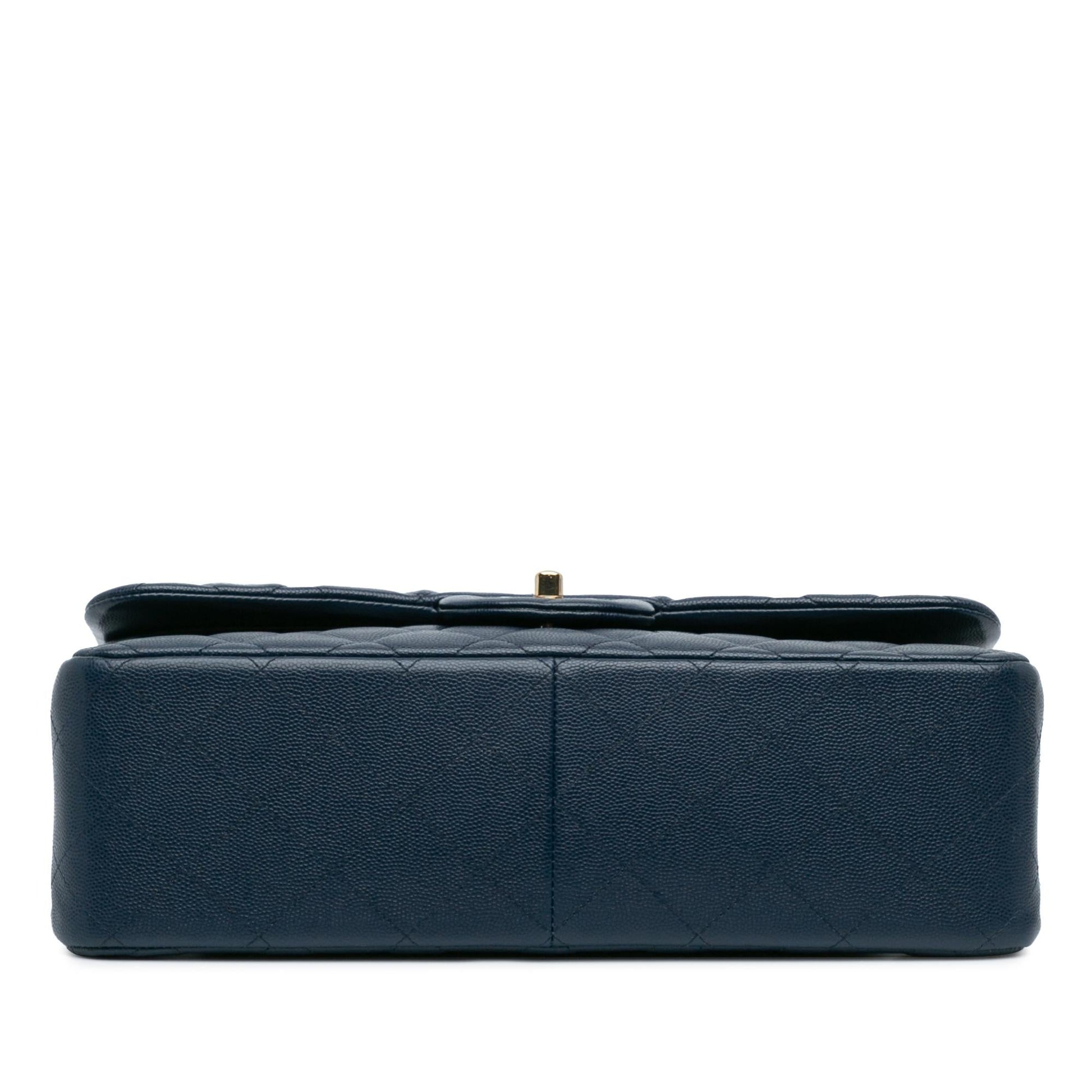 Chanel Jumbo Classic Caviar Double Flap SHG-Ar5FRd Handbag