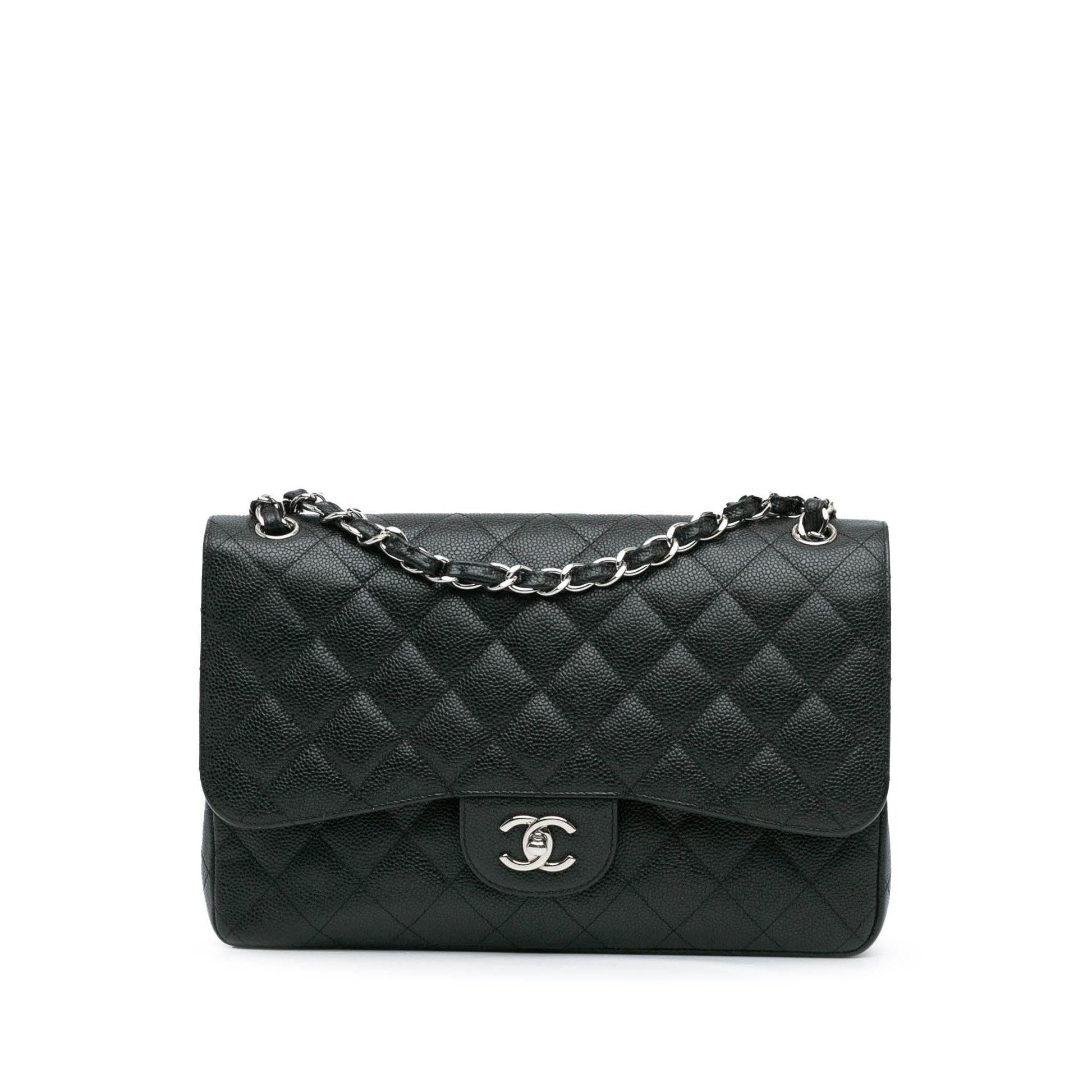 Chanel Jumbo Classic Caviar Double Flap SHG-5svgjl Handbag