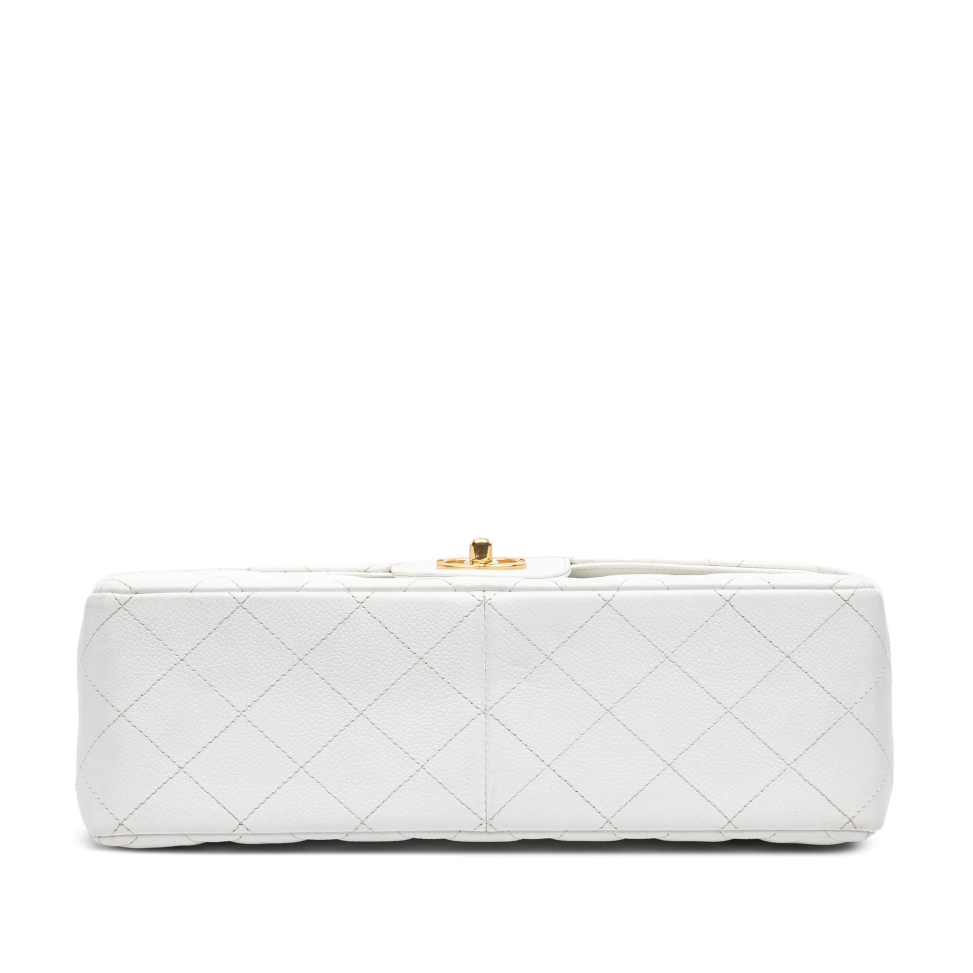 Chanel Jumbo Classic Caviar Double Flap SHG-kMlTWy Handbag