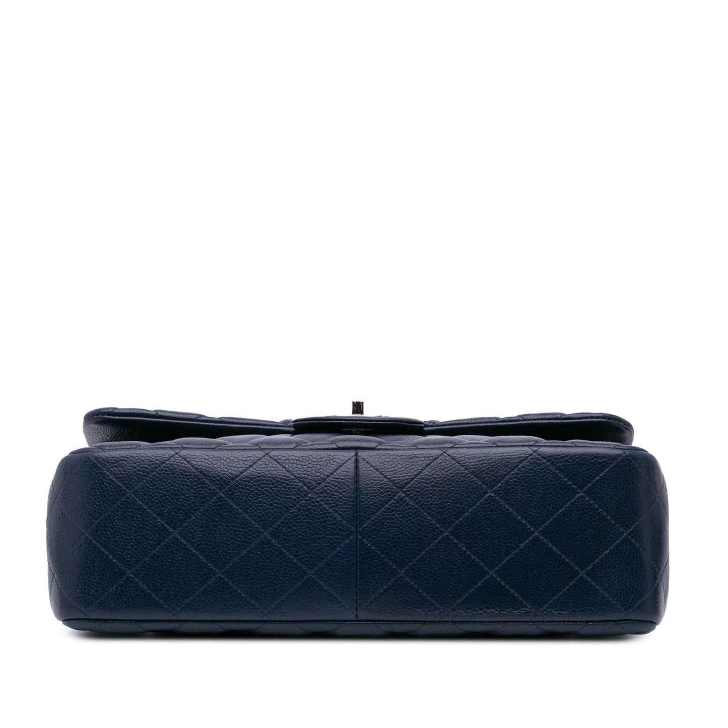 Chanel Jumbo Classic Caviar Double Flap Handbag Flap 7