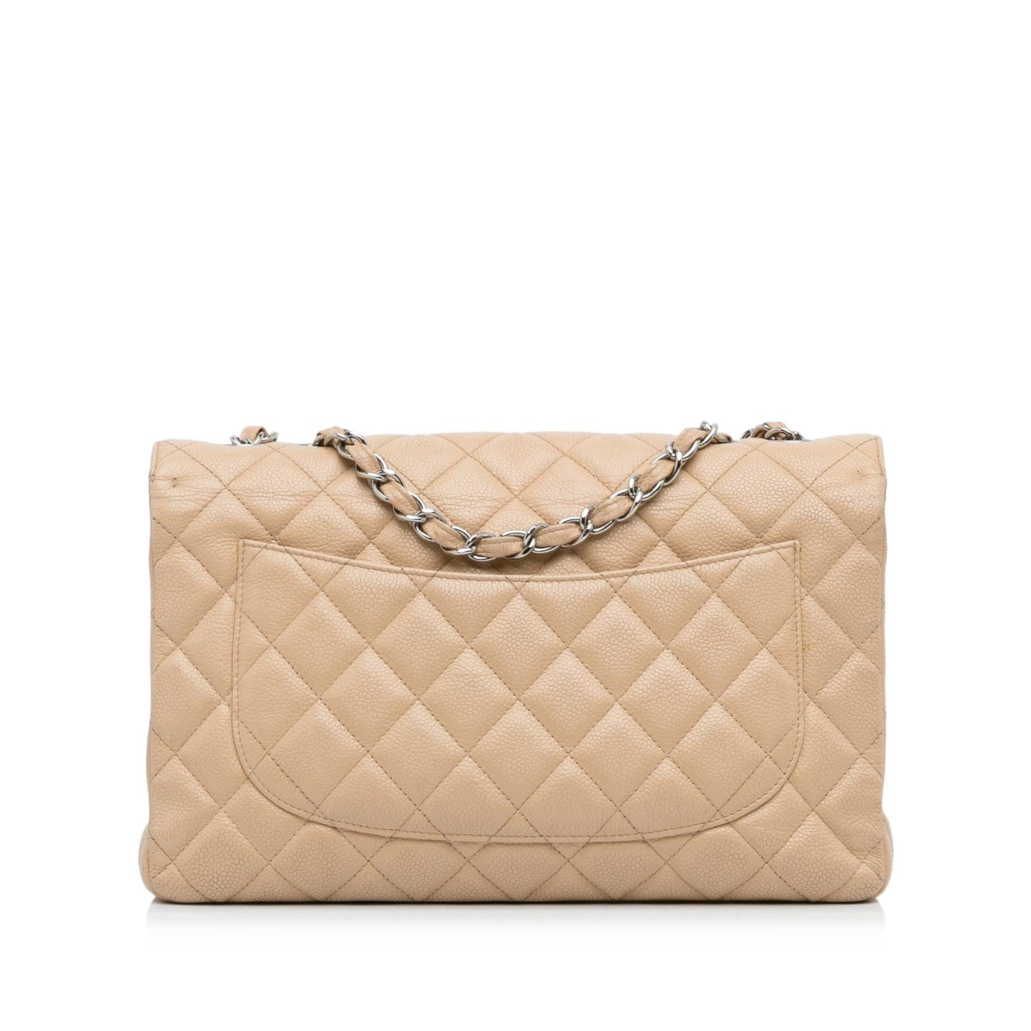 Chanel Jumbo Classic Caviar Single Flap SHG-HUCSq6 Shoulder Bag