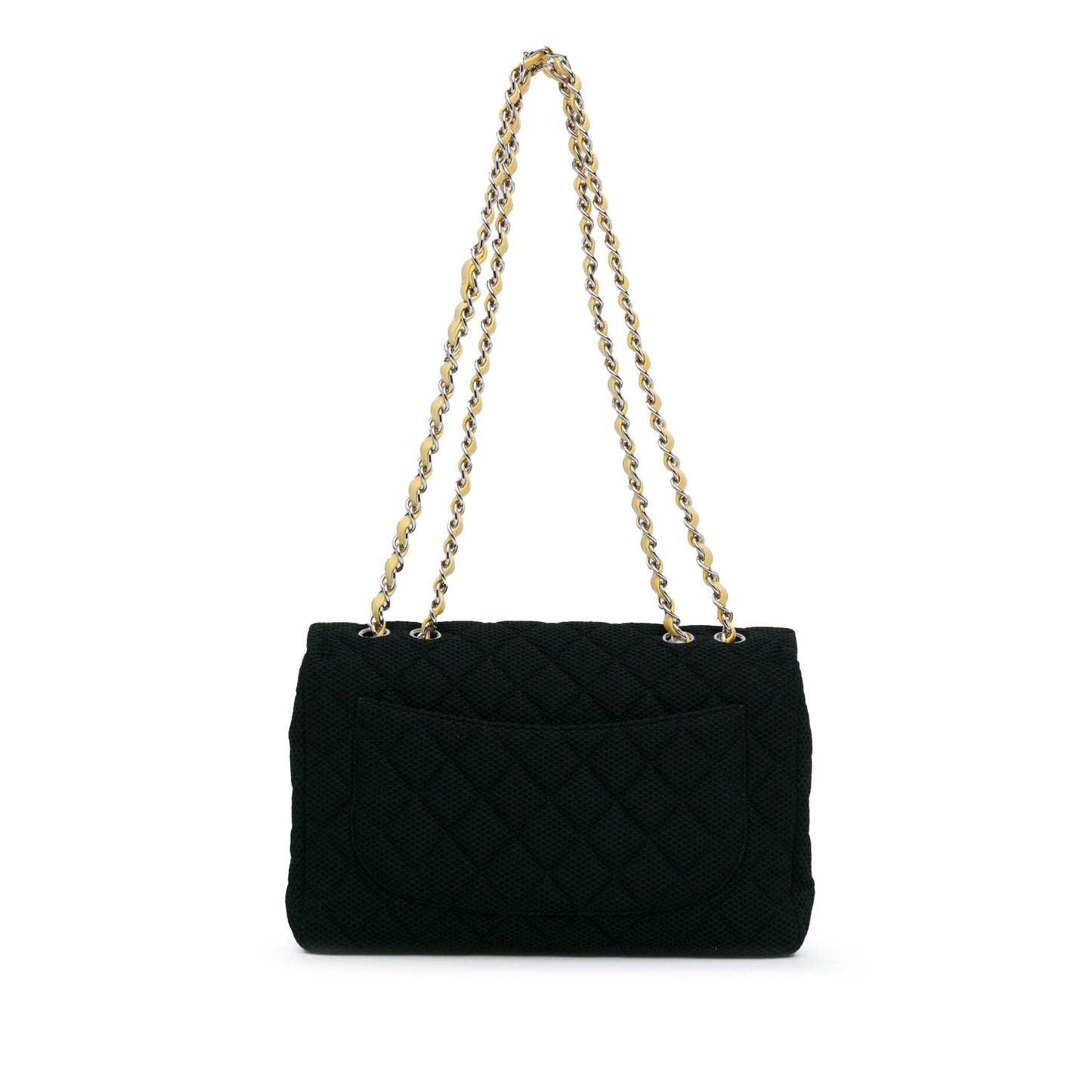 Chanel Jumbo Classic Jersey Single Flap SHG-X4hoLJ Handbag