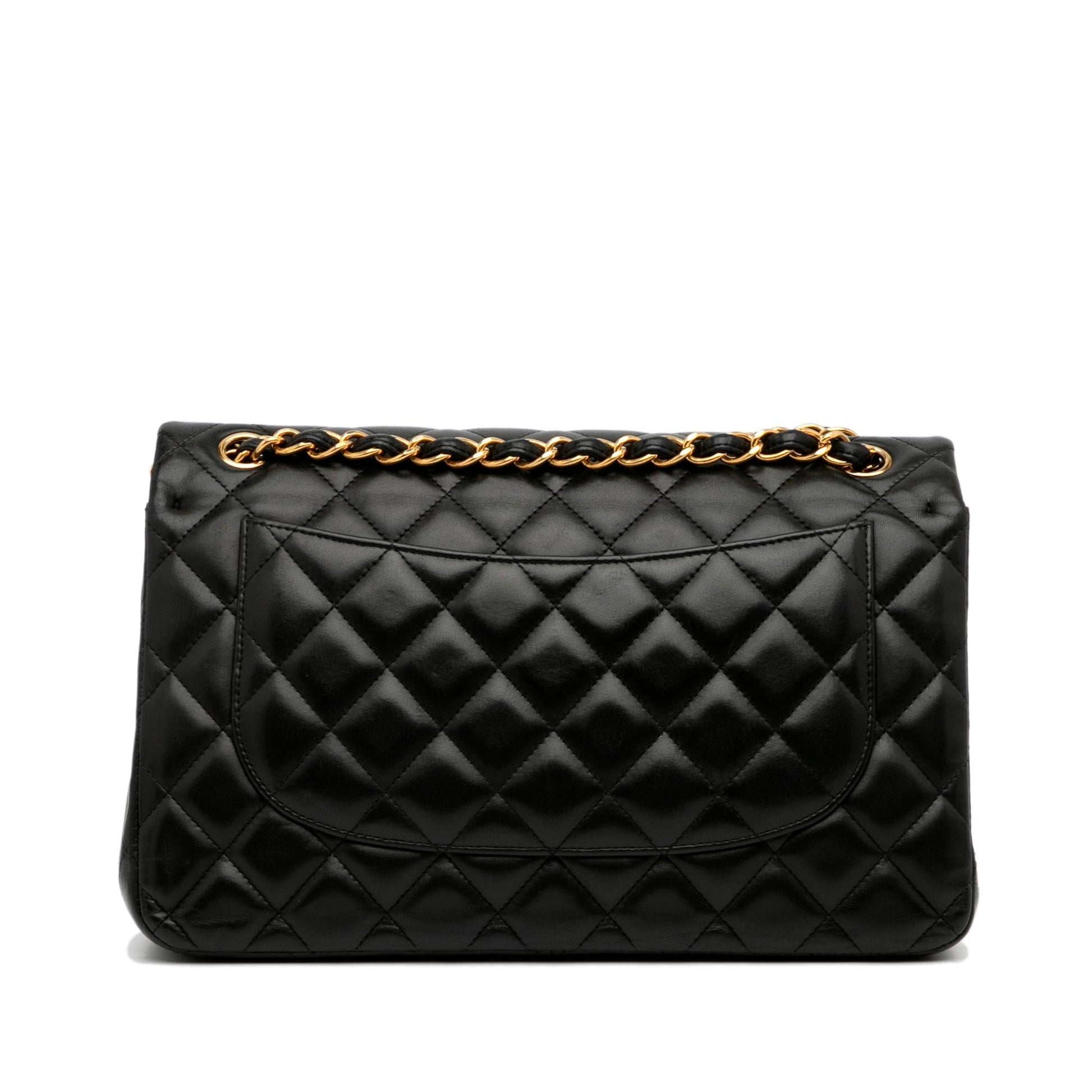 Chanel Jumbo Classic Lambskin Double Flap SHG-ztAqmL Handbag