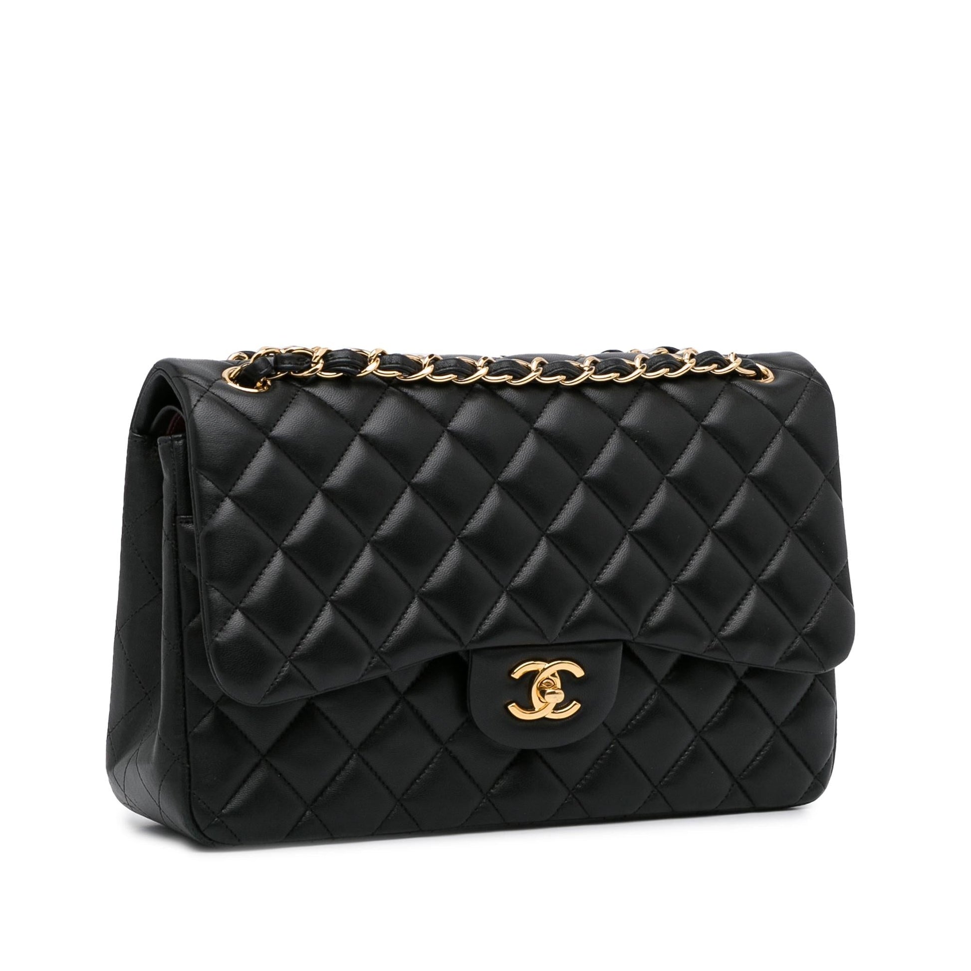 Chanel Jumbo Classic Lambskin Double Flap SHG-Bvc5Ul Handbag