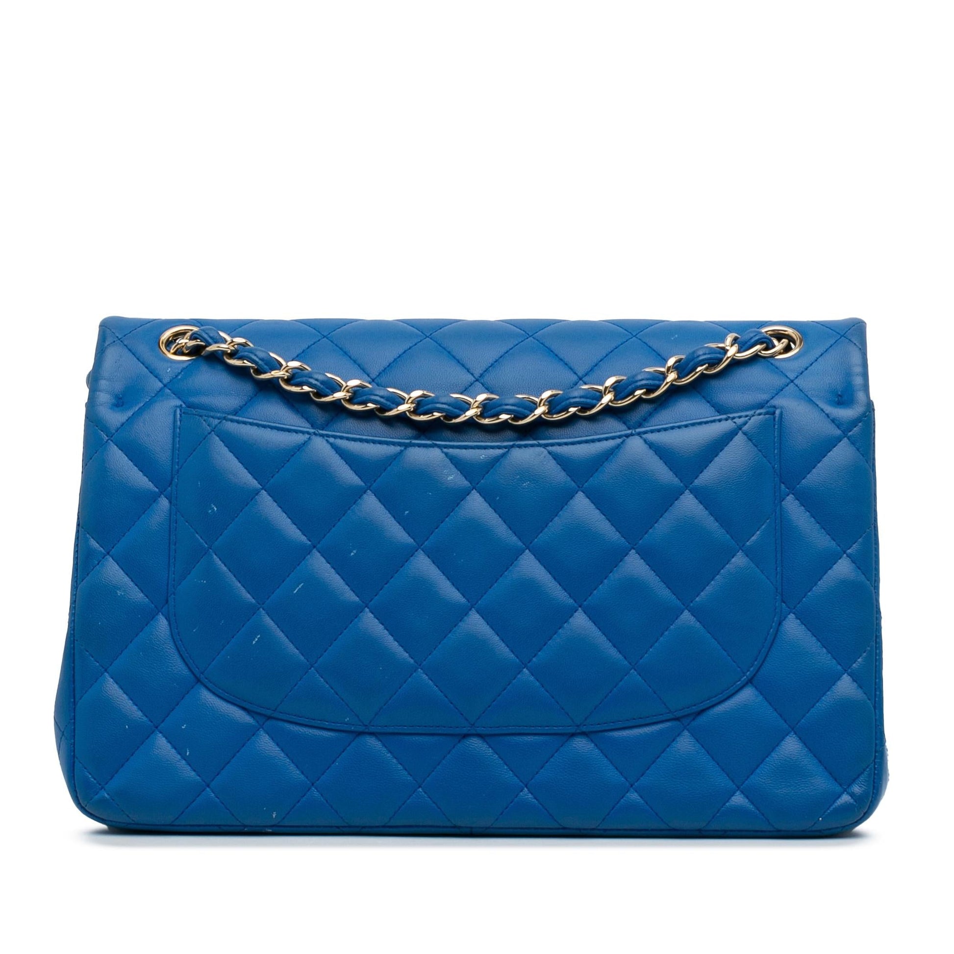 Chanel Jumbo Classic Lambskin Double Flap SHG-wlc4yE Handbag