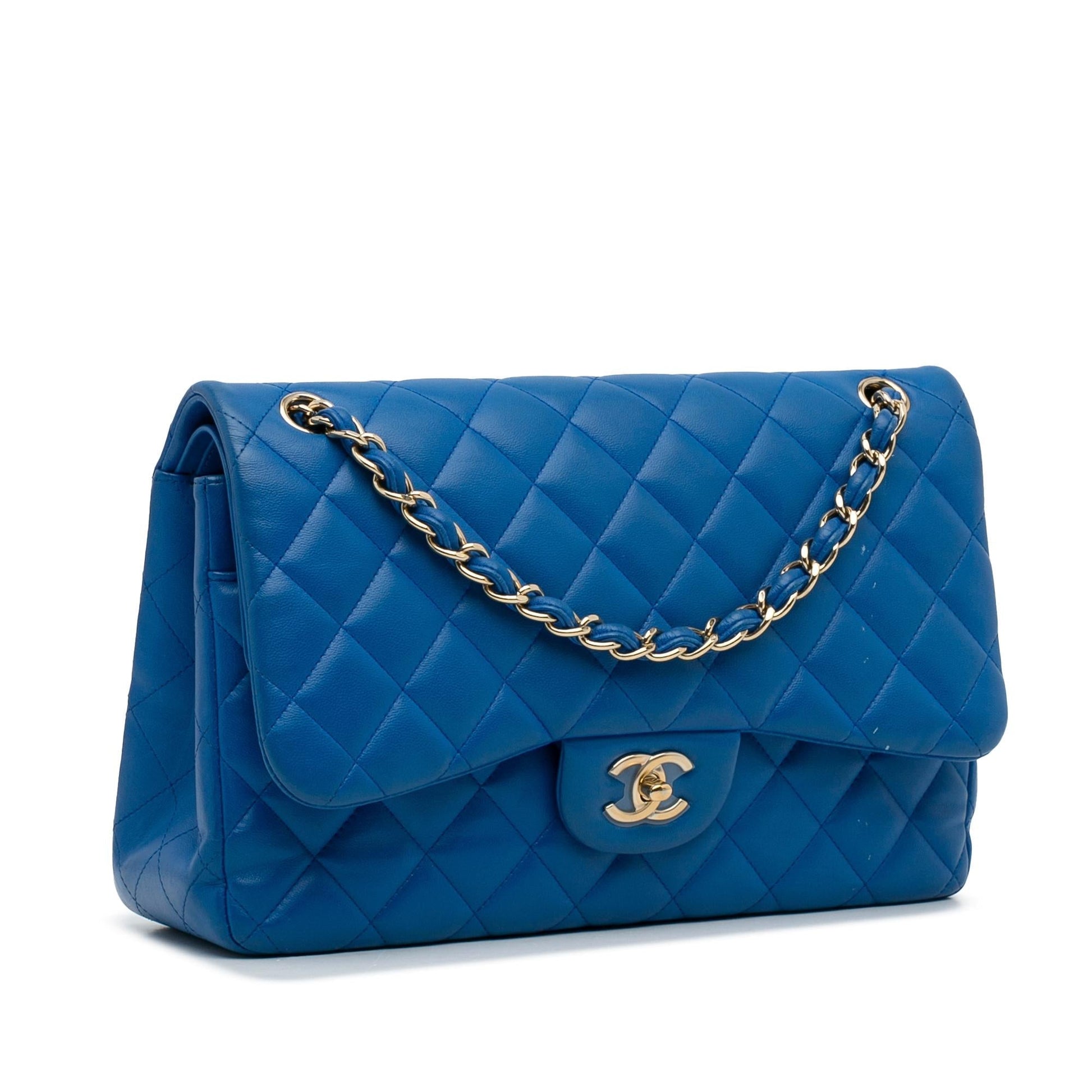 Chanel Jumbo Classic Lambskin Double Flap SHG-wlc4yE Handbag