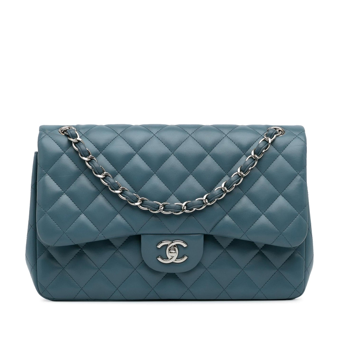 Chanel Jumbo Classic Lambskin Double Flap SHG-7S4PHb Handbag
