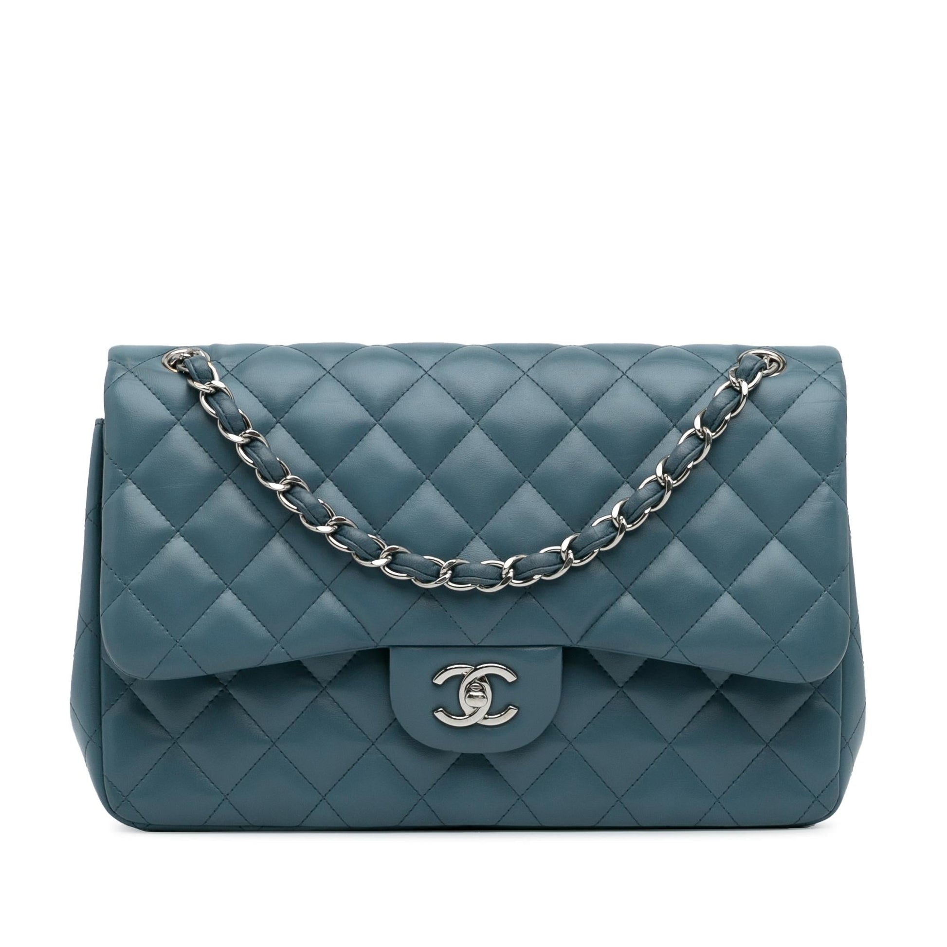 Chanel Jumbo Classic Lambskin Double Flap SHG-7S4PHb Handbag
