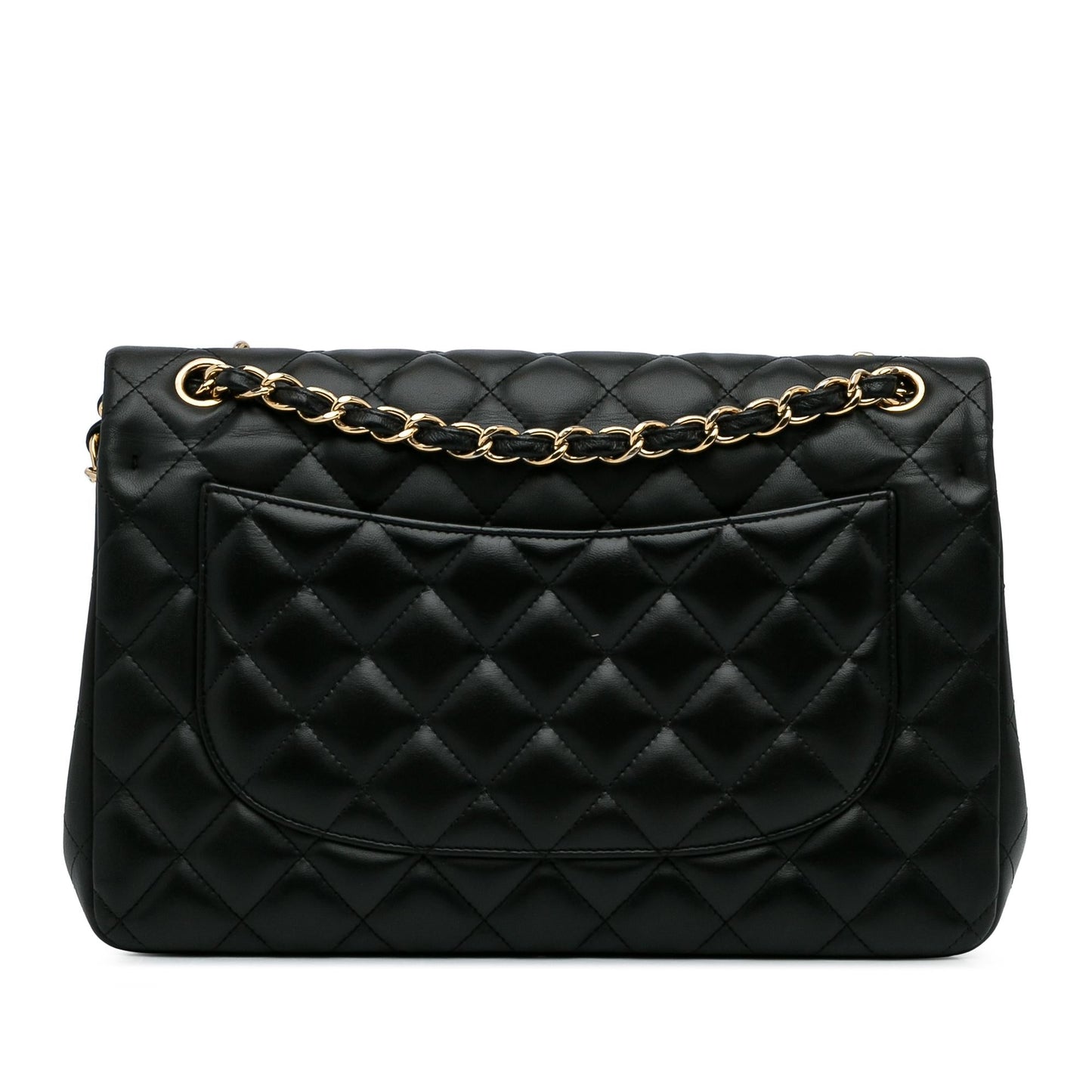 Chanel Jumbo Classic Lambskin Double Flap SHG-j2TOdY Handbag