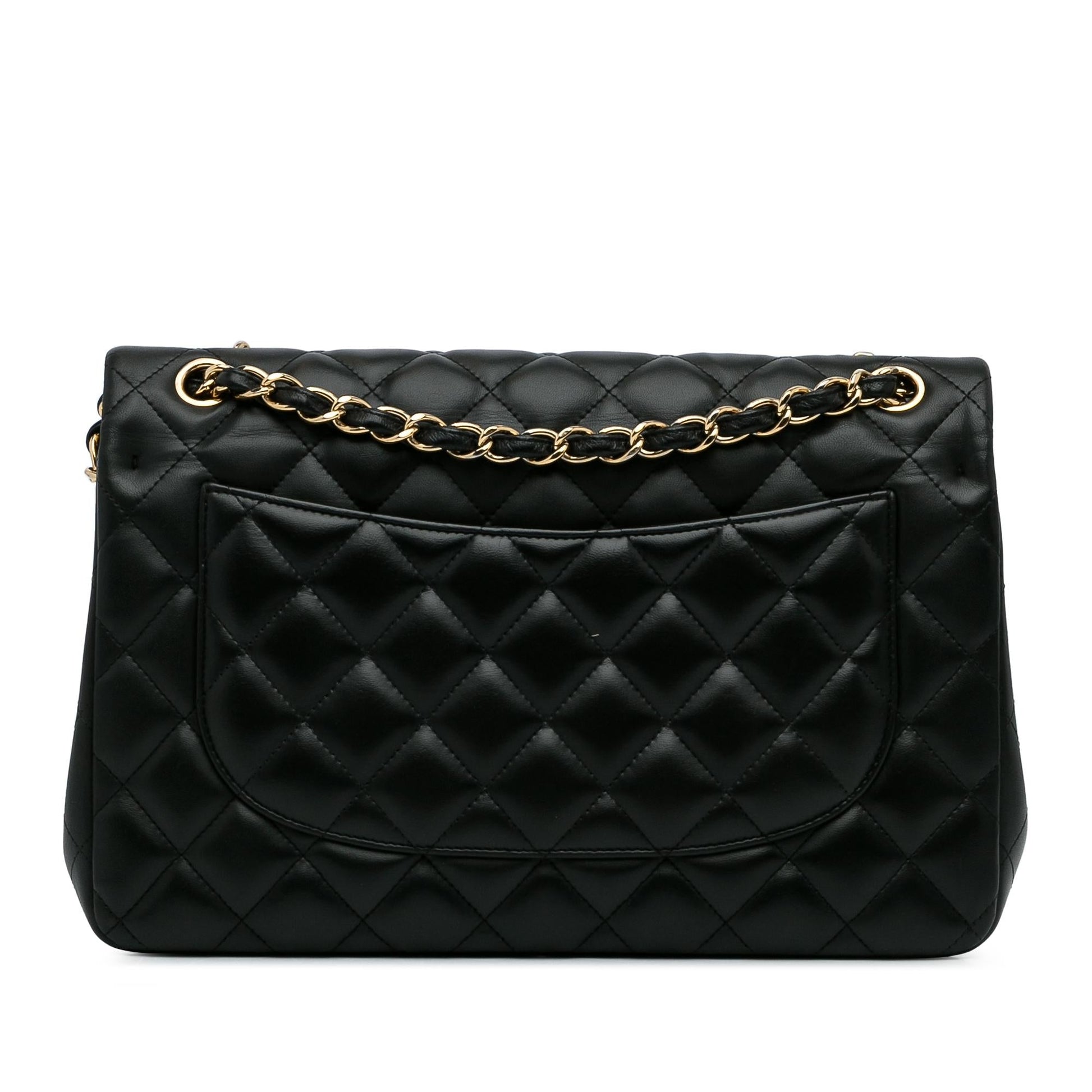 Chanel Jumbo Classic Lambskin Double Flap SHG-j2TOdY Handbag