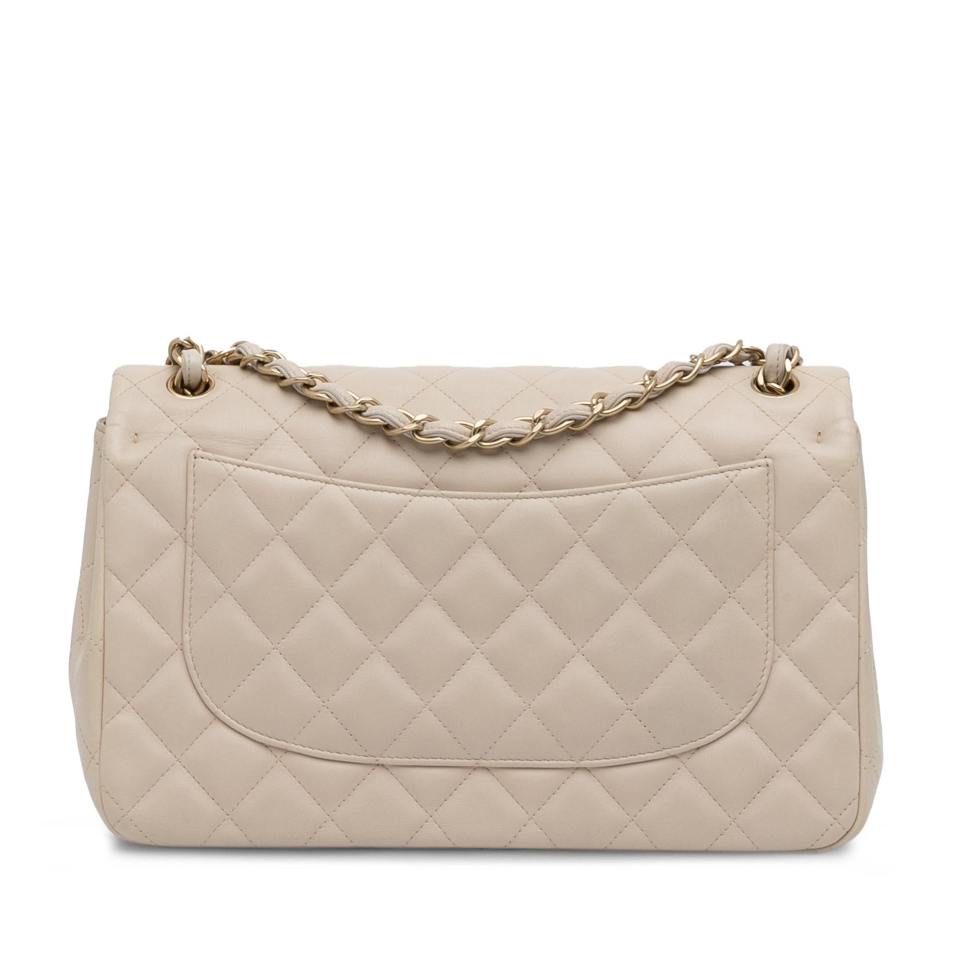 Chanel Jumbo Classic Lambskin Double Flap SHG-71EeWJ Handbag