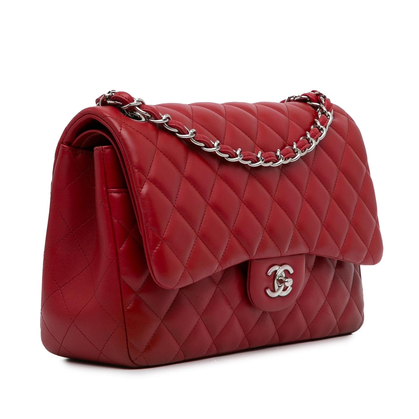 Chanel Jumbo Classic Lambskin Double Flap SHG-ksAdvm Handbag