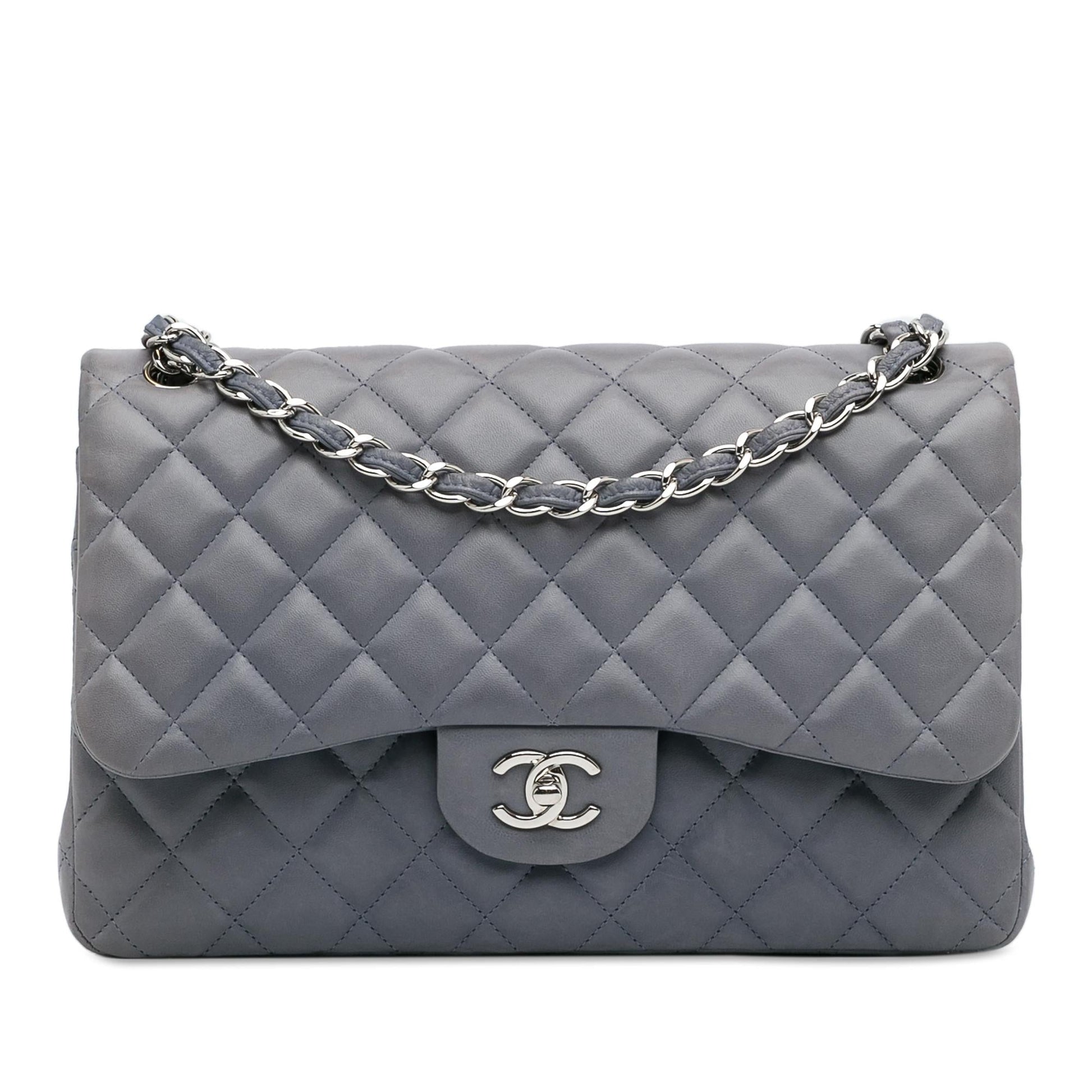 Chanel Jumbo Classic Lambskin Double Flap (Shg-Yf7Bft) Bag