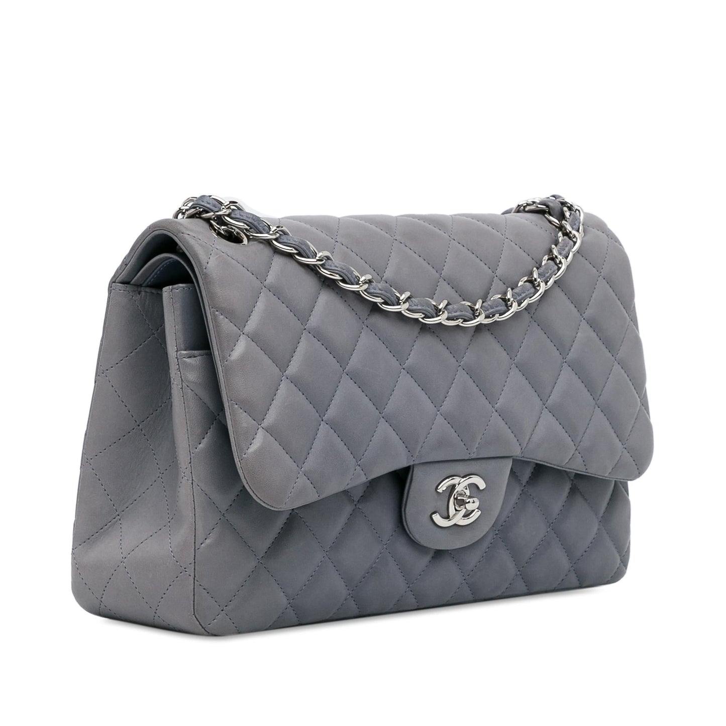 Chanel Jumbo Classic Lambskin Double Flap SHG-YF7bft Handbag