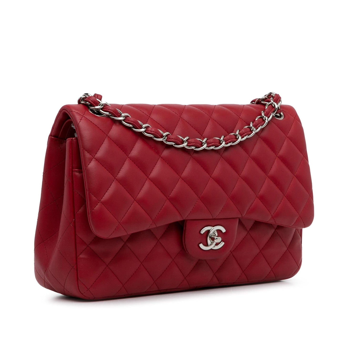 Chanel Jumbo Classic Lambskin Double Flap SHG-EMzWHY Handbag