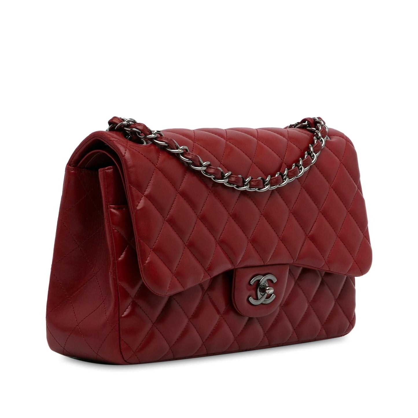 Chanel Jumbo Classic Lambskin Double Flap SHG-vya5tL Handbag