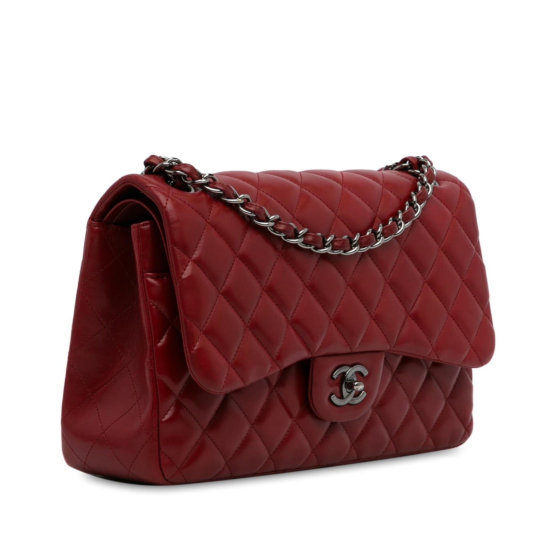 Chanel Jumbo Classic Lambskin Double Flap SHG-vya5tL Handbag