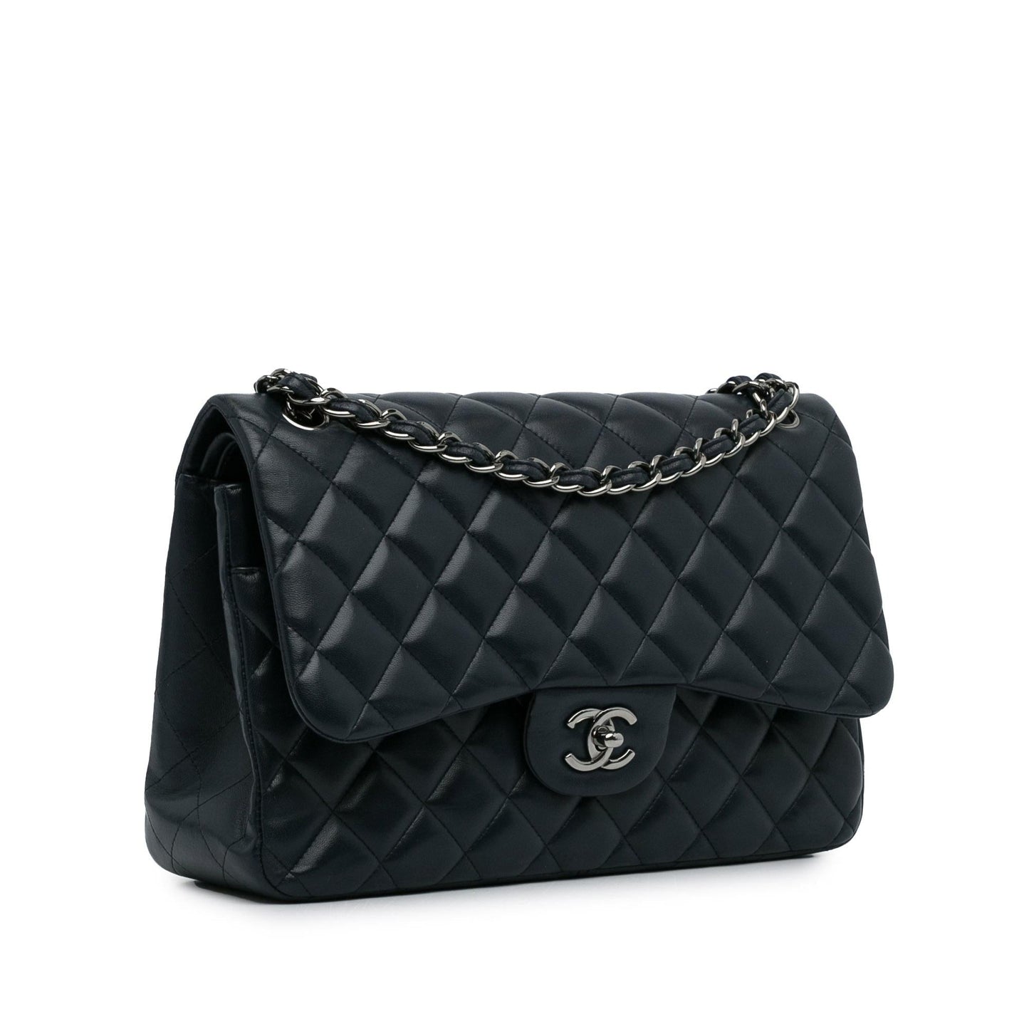 Chanel Jumbo Classic Lambskin Double Flap (Shg-Bujdke) Bag
