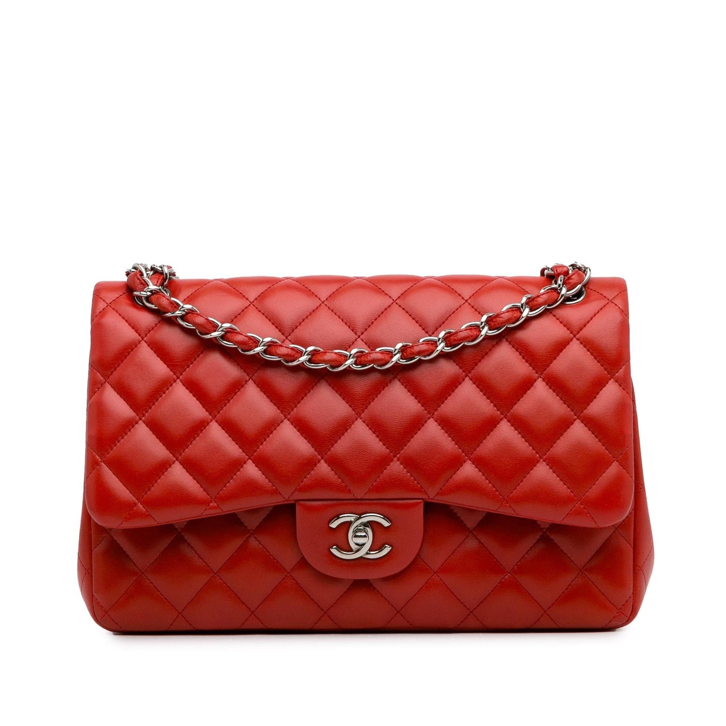 Chanel Jumbo Classic Lambskin Double Flap (Shg-Shonkt) Bag