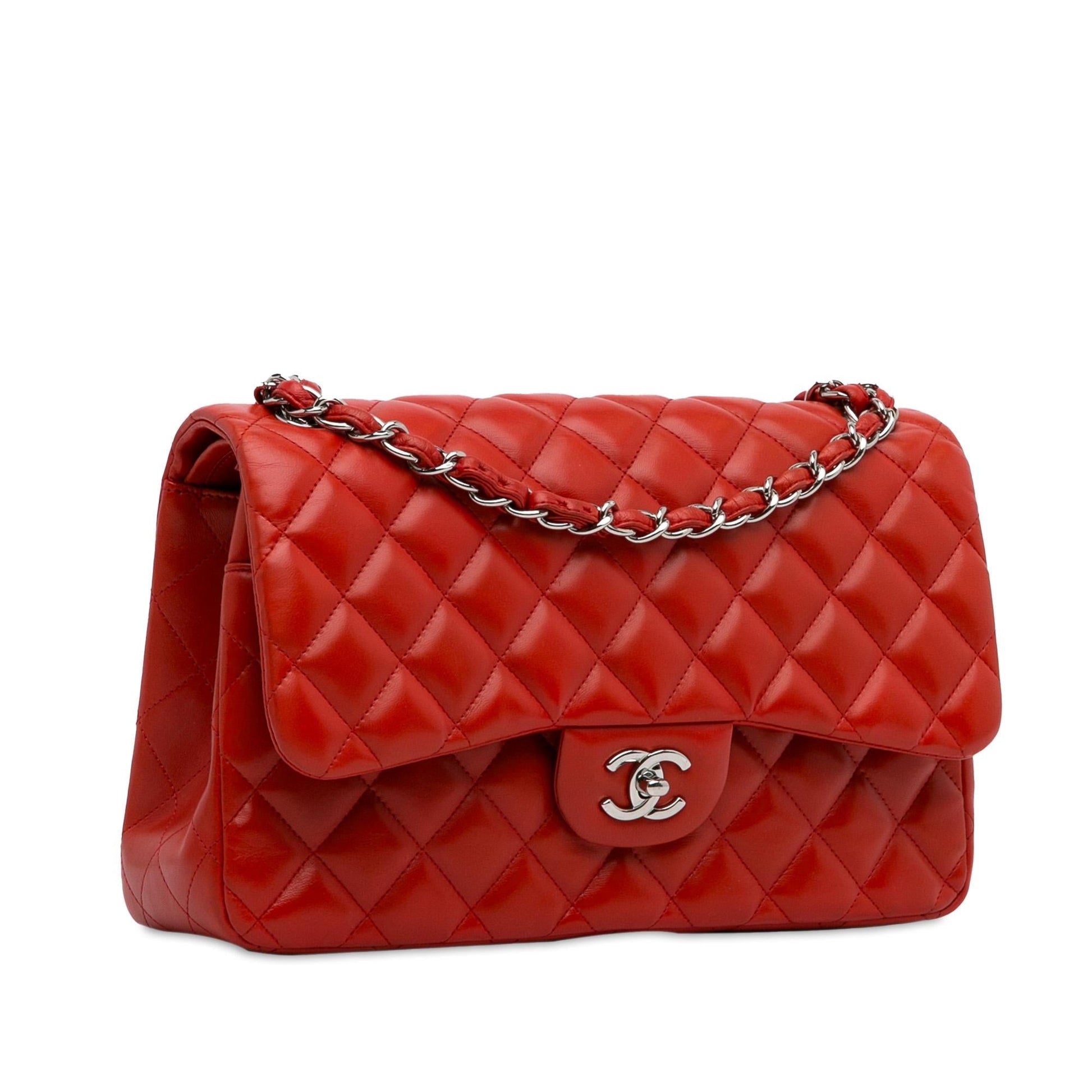 Chanel Jumbo Classic Lambskin Double Flap (Shg-Y3Xcaz) Bag