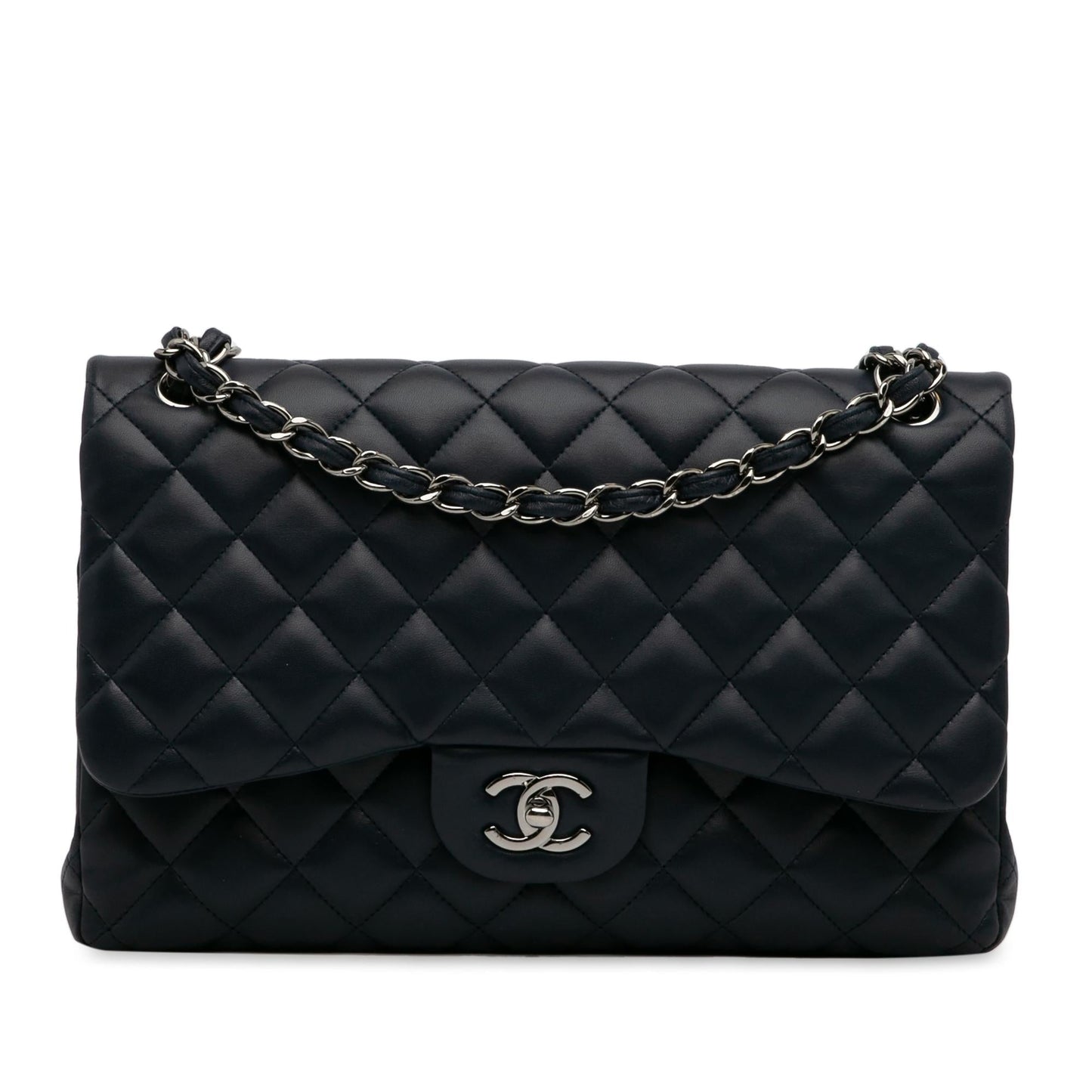 Chanel Jumbo Classic Lambskin Double Flap (SHG-6ybnBt)