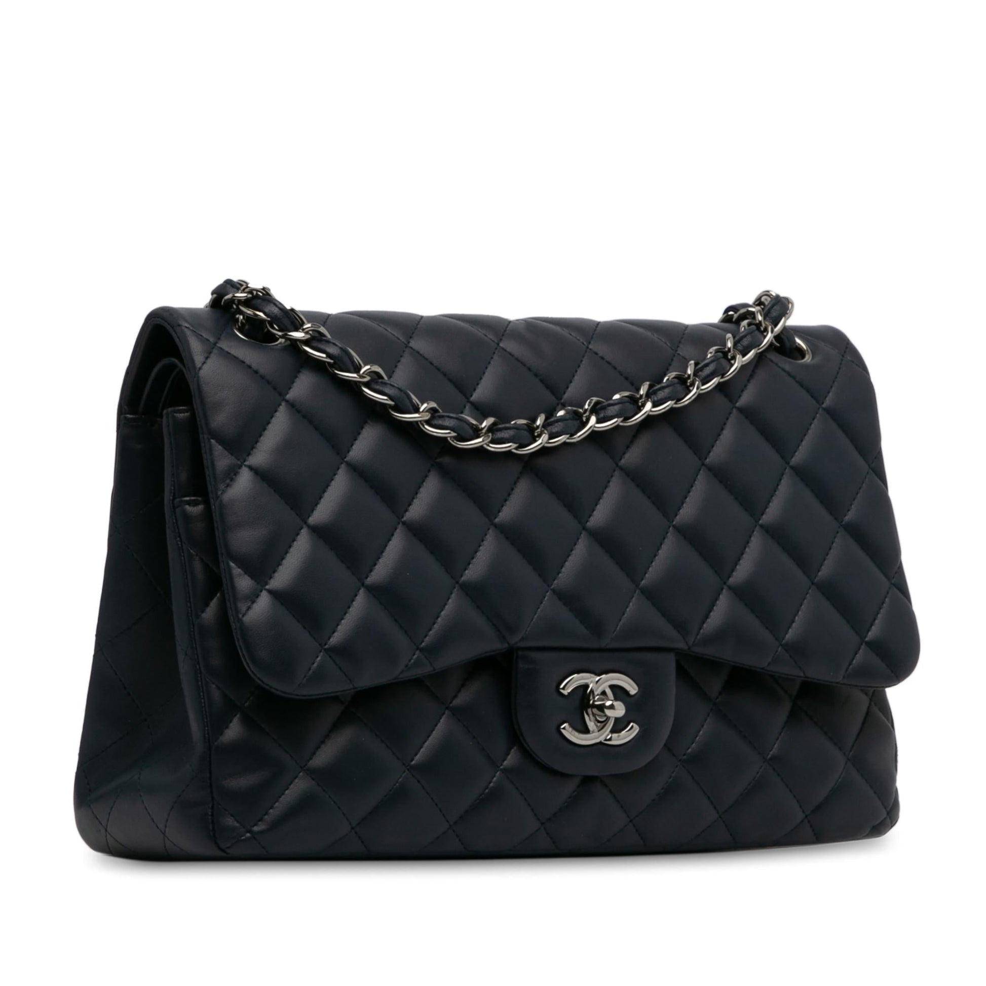 Chanel Jumbo Classic Lambskin Double Flap (Shg-6Ybnbt) Bag