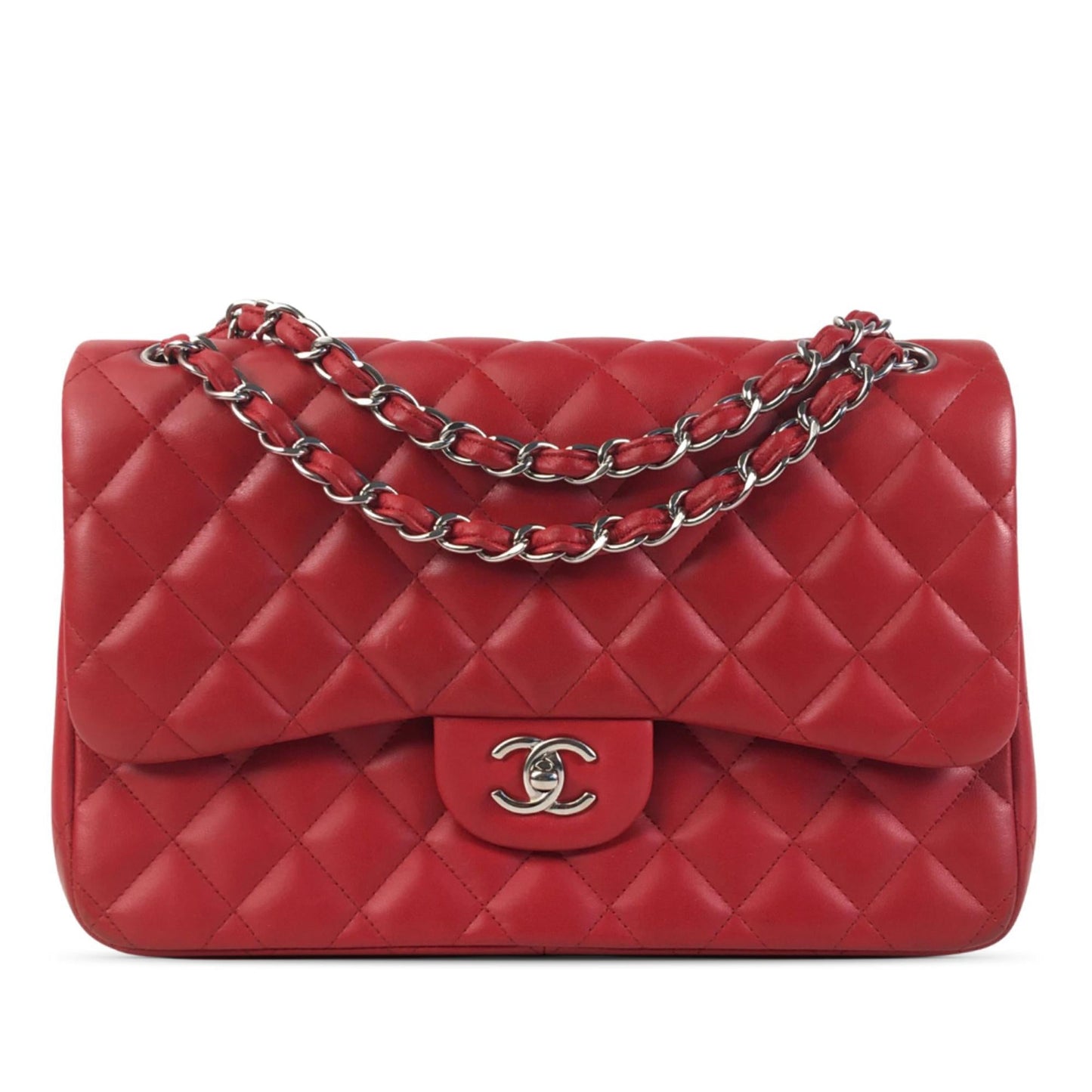 Chanel Jumbo Classic Lambskin Double Flap SHG-430UAz Handbag