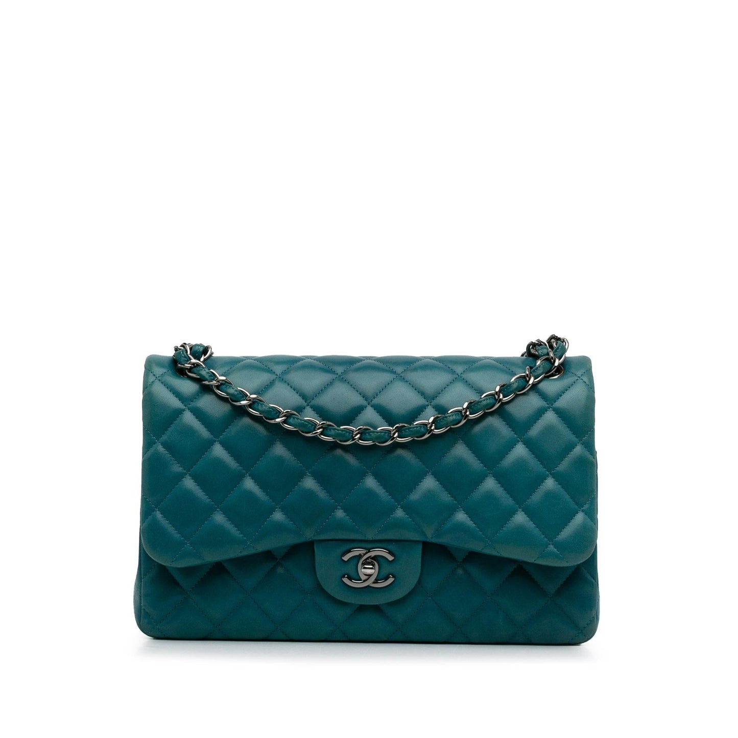 Chanel Jumbo Classic Lambskin Double Flap SHG-UbnuTf Handbag