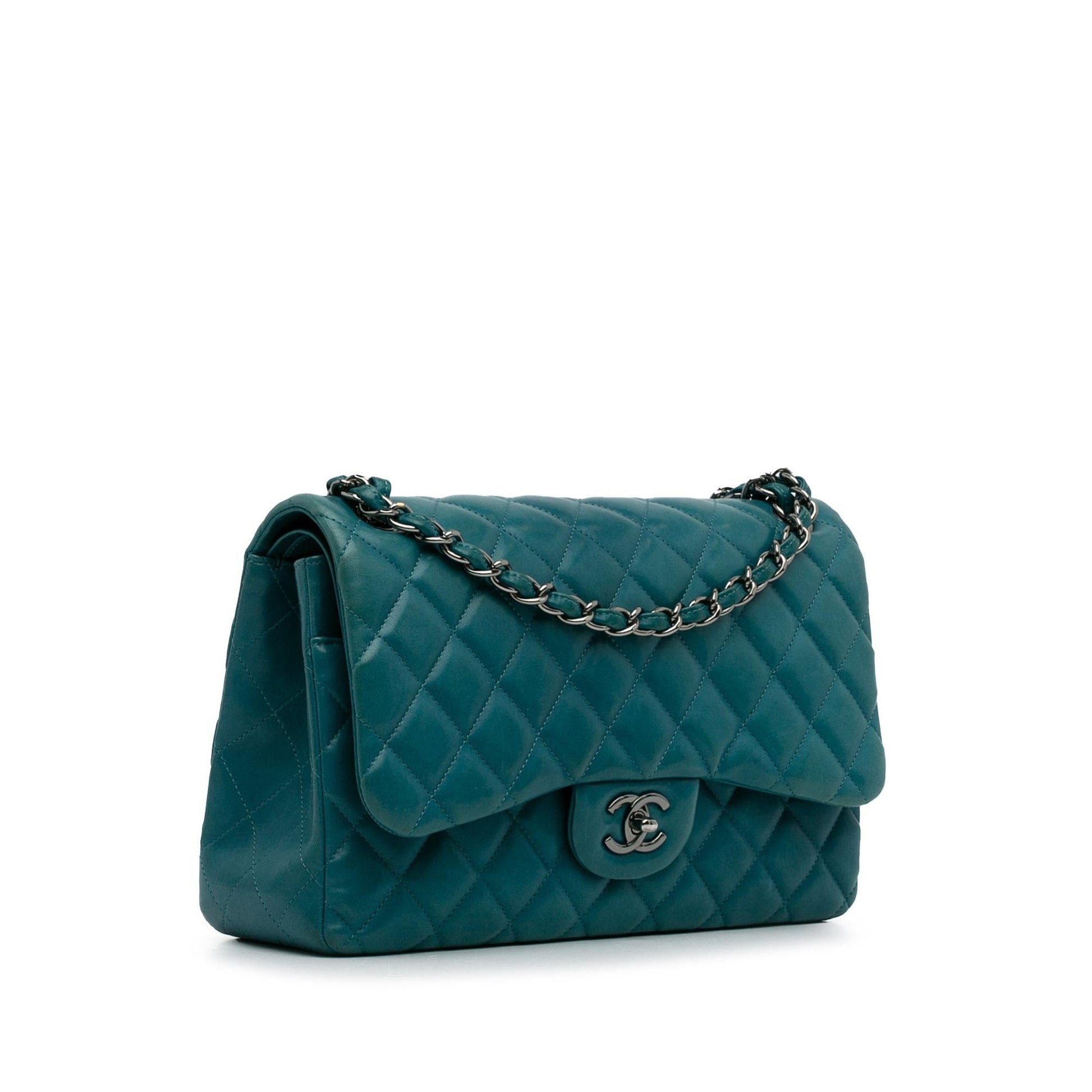 Chanel Jumbo Classic Lambskin Double Flap SHG-UbnuTf Handbag