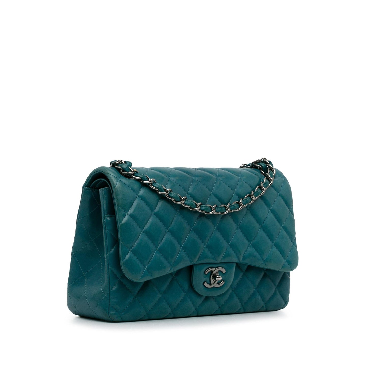 Chanel Jumbo Classic Lambskin Double Flap (Shg-Ubnutf) Bag
