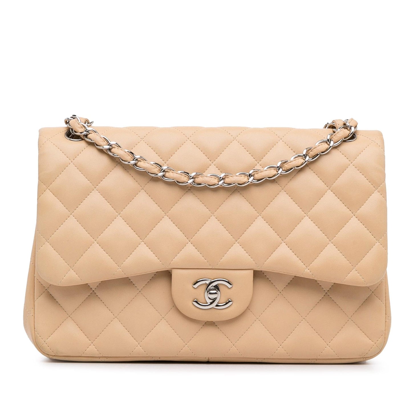 Chanel Jumbo Classic Lambskin Double Flap (Shg-0S6J1B) Bag