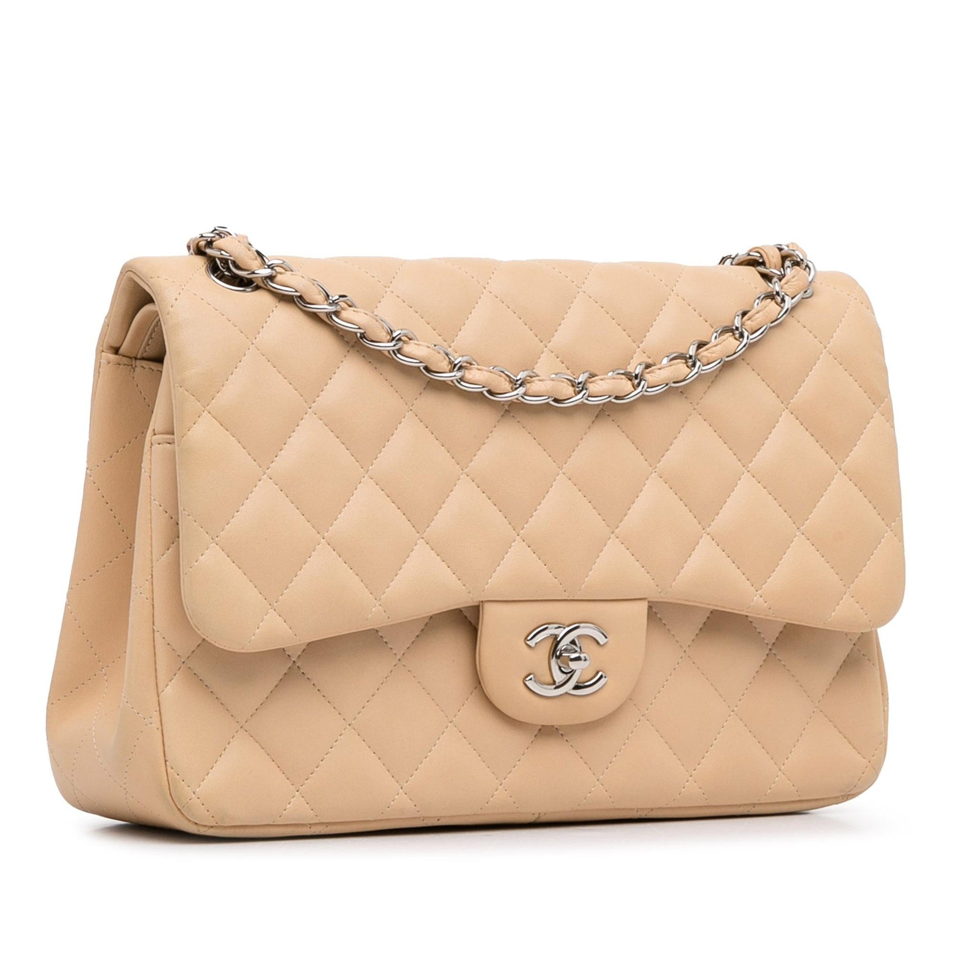 Chanel Jumbo Classic Lambskin Double Flap (Shg-0S6J1B) Bag