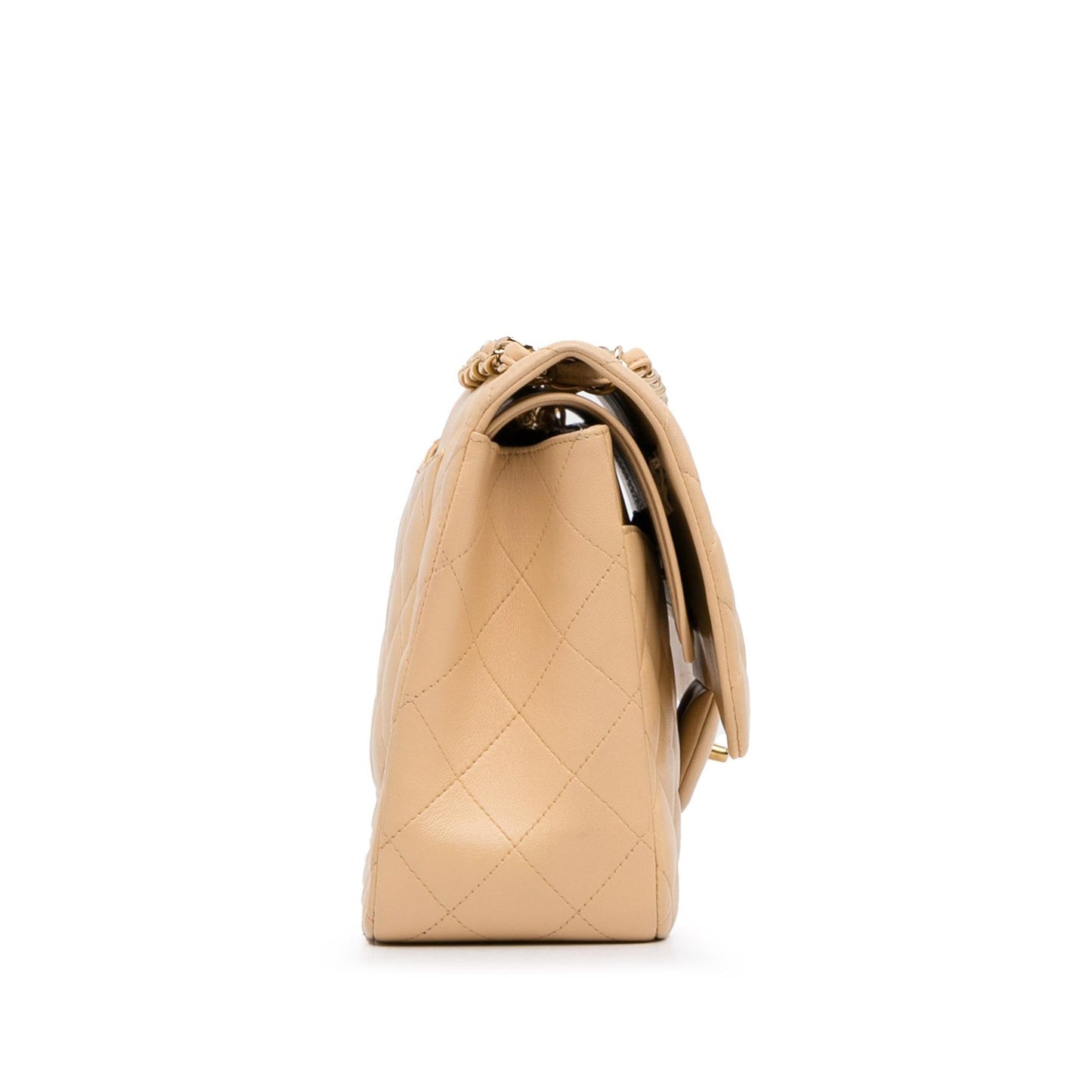 Chanel Jumbo Classic Lambskin Double Flap (Shg-Ng9Zld) Bag