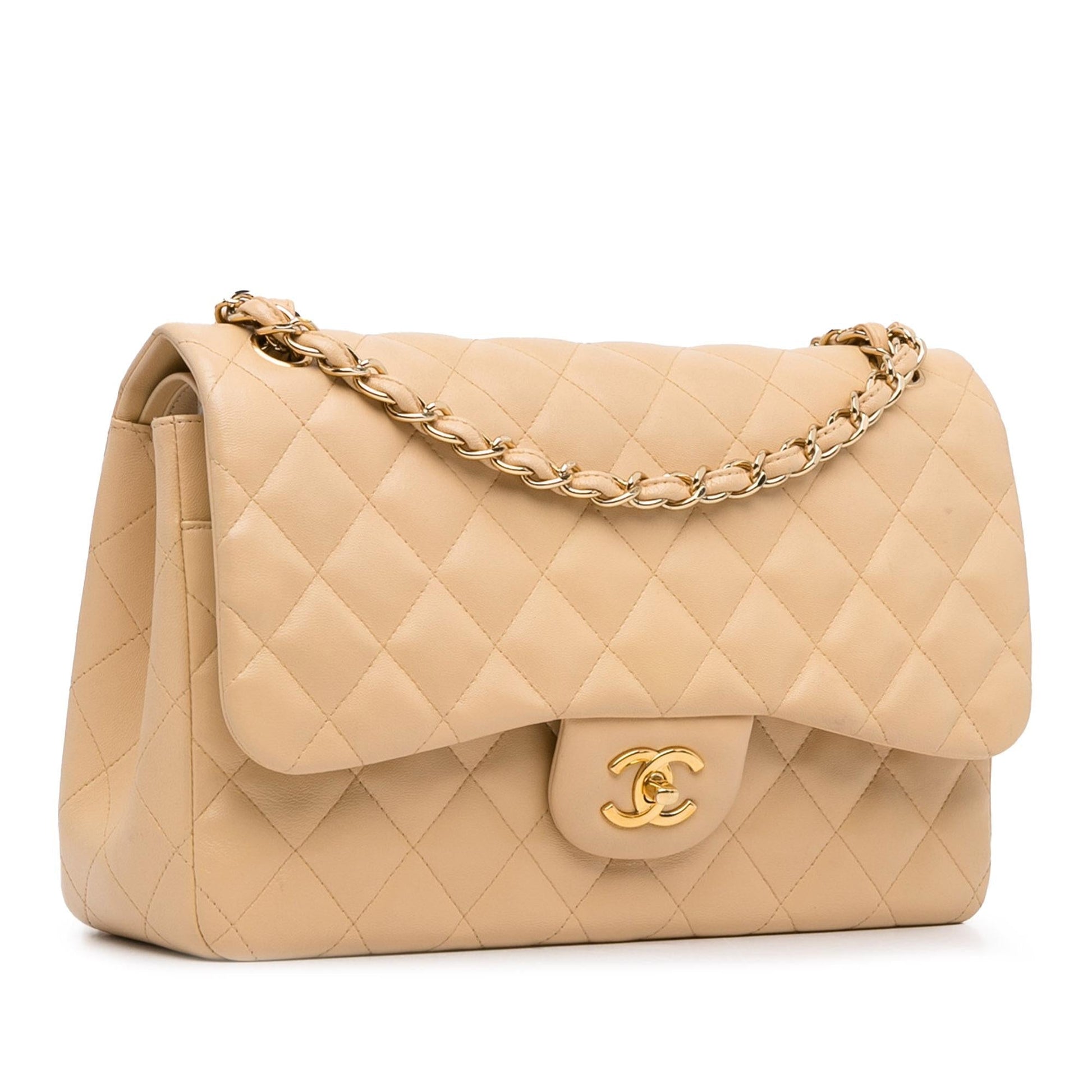 Chanel Jumbo Classic Lambskin Double Flap SHG-NG9ZlD Handbag