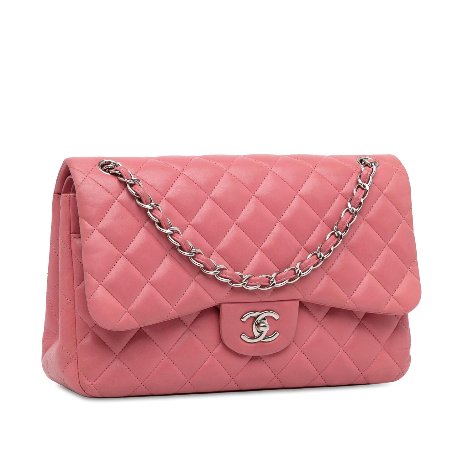 Chanel Jumbo Classic Lambskin Double Flap (Shg-5So0Ex) Bag