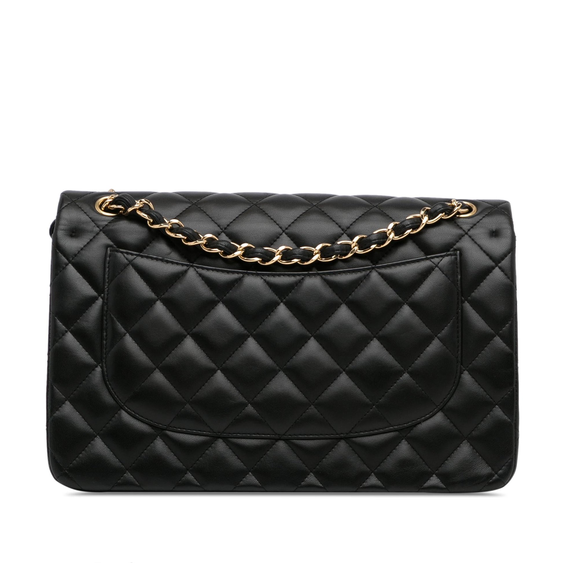 Chanel Jumbo Classic Lambskin Double Flap (Shg-9P8Kig) Bag