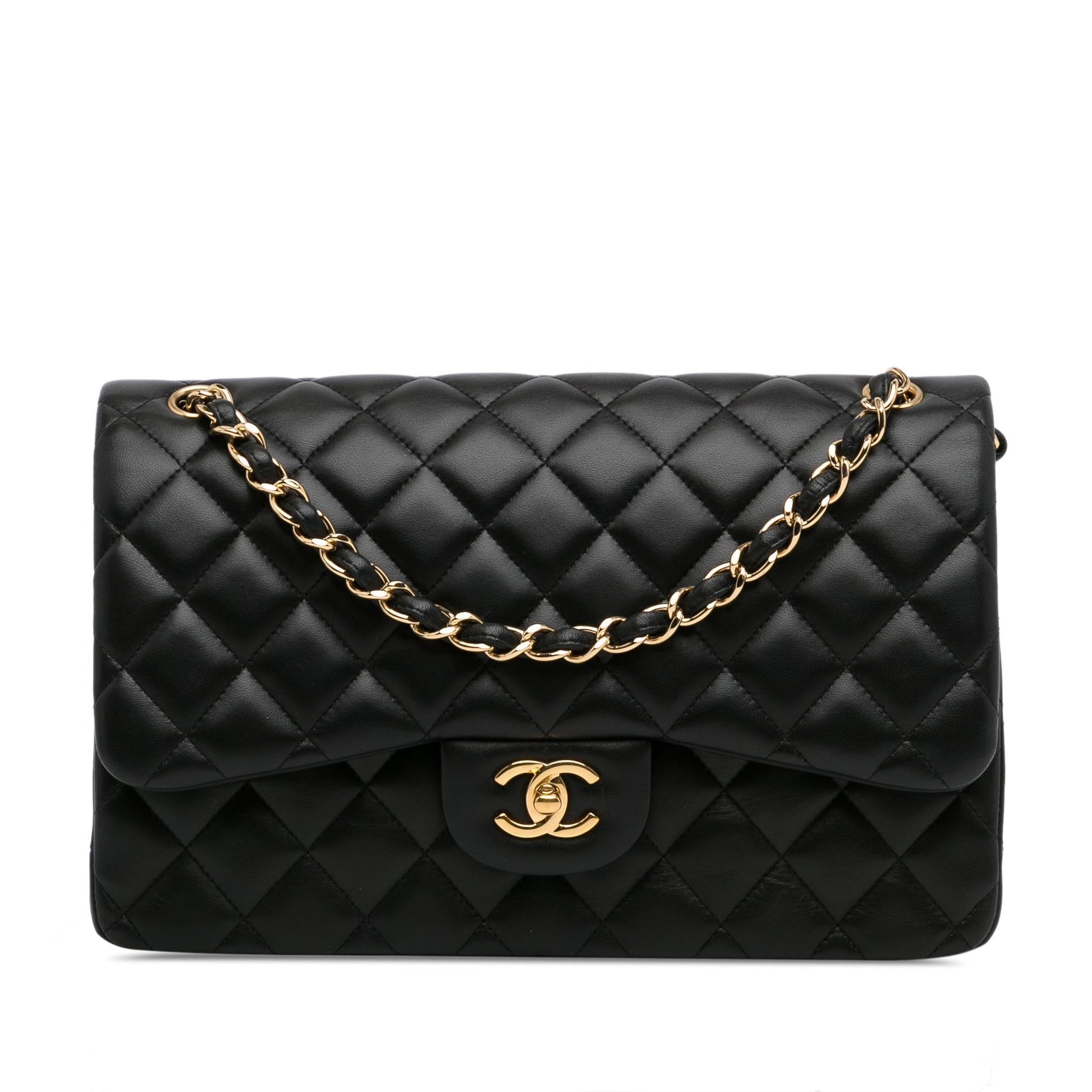 Chanel Jumbo Classic Lambskin Double Flap SHG-9p8KiG Handbag