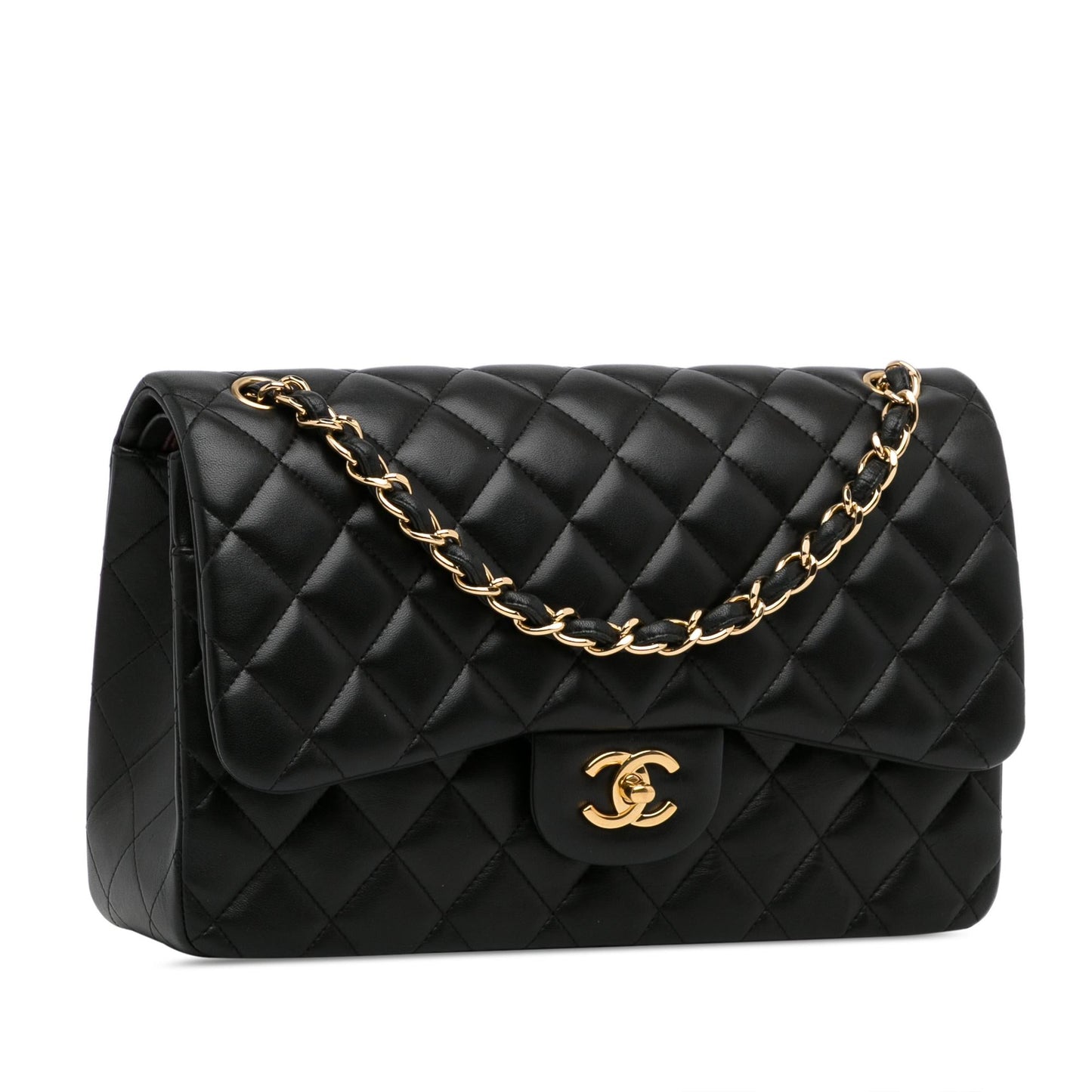 Chanel Jumbo Classic Lambskin Double Flap SHG-9p8KiG Handbag