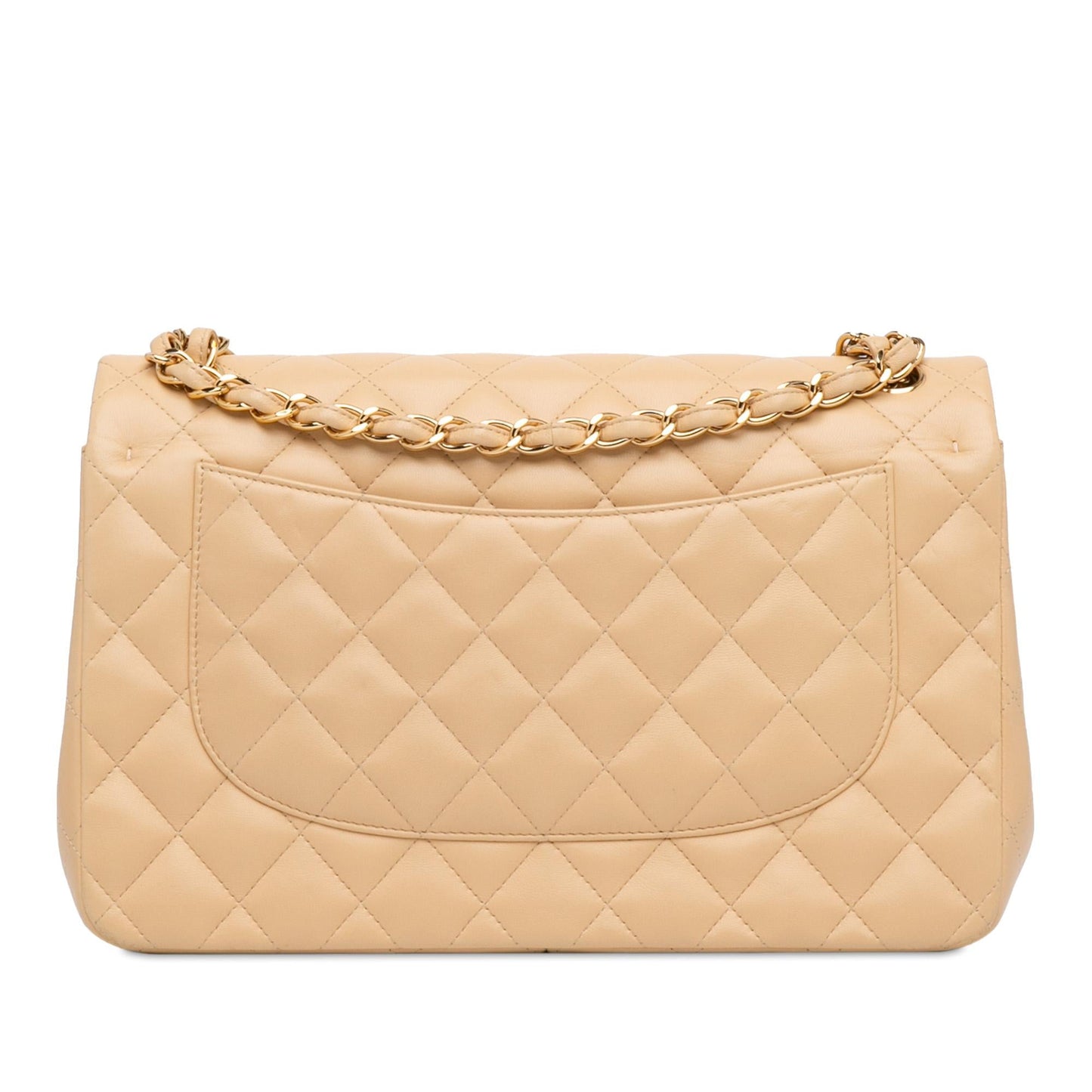 Chanel Jumbo Classic Lambskin Double Flap SHG-evy6Et Handbag