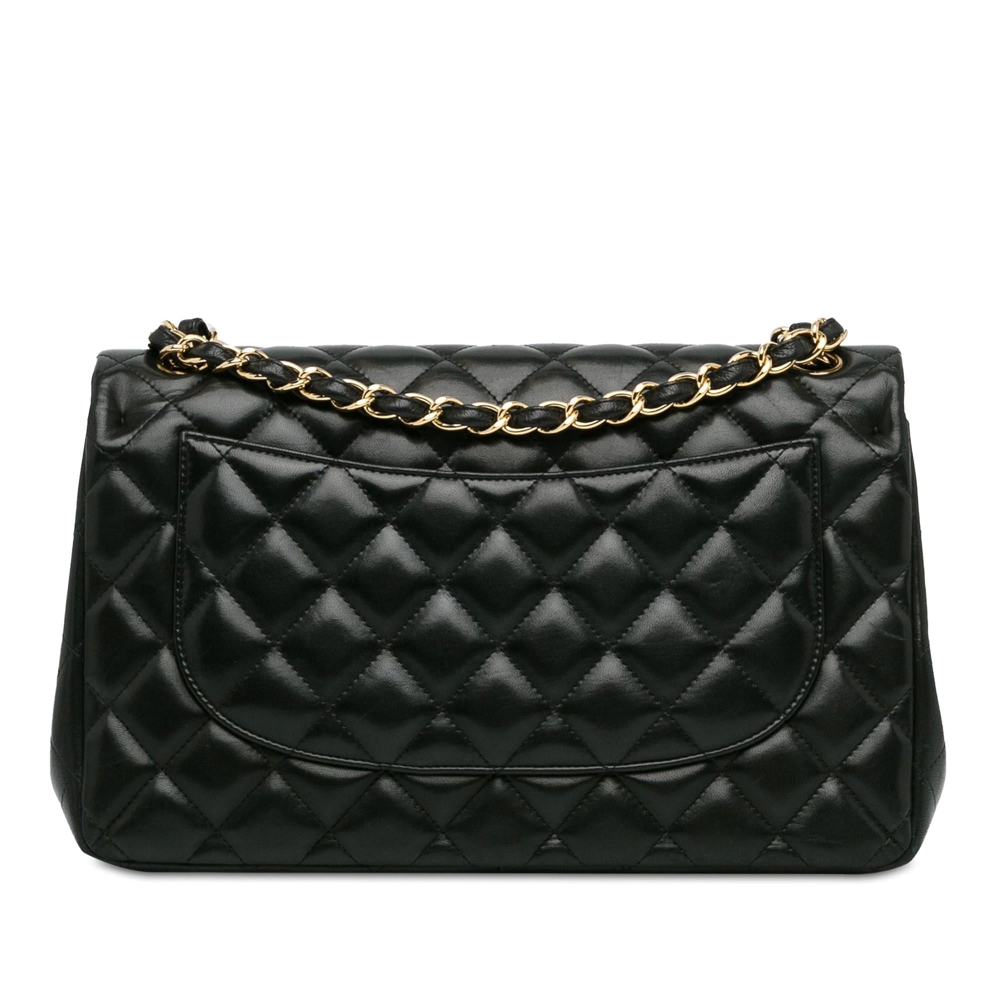 Chanel Jumbo Classic Lambskin Double Flap (Shg-Dnuksy) Bag