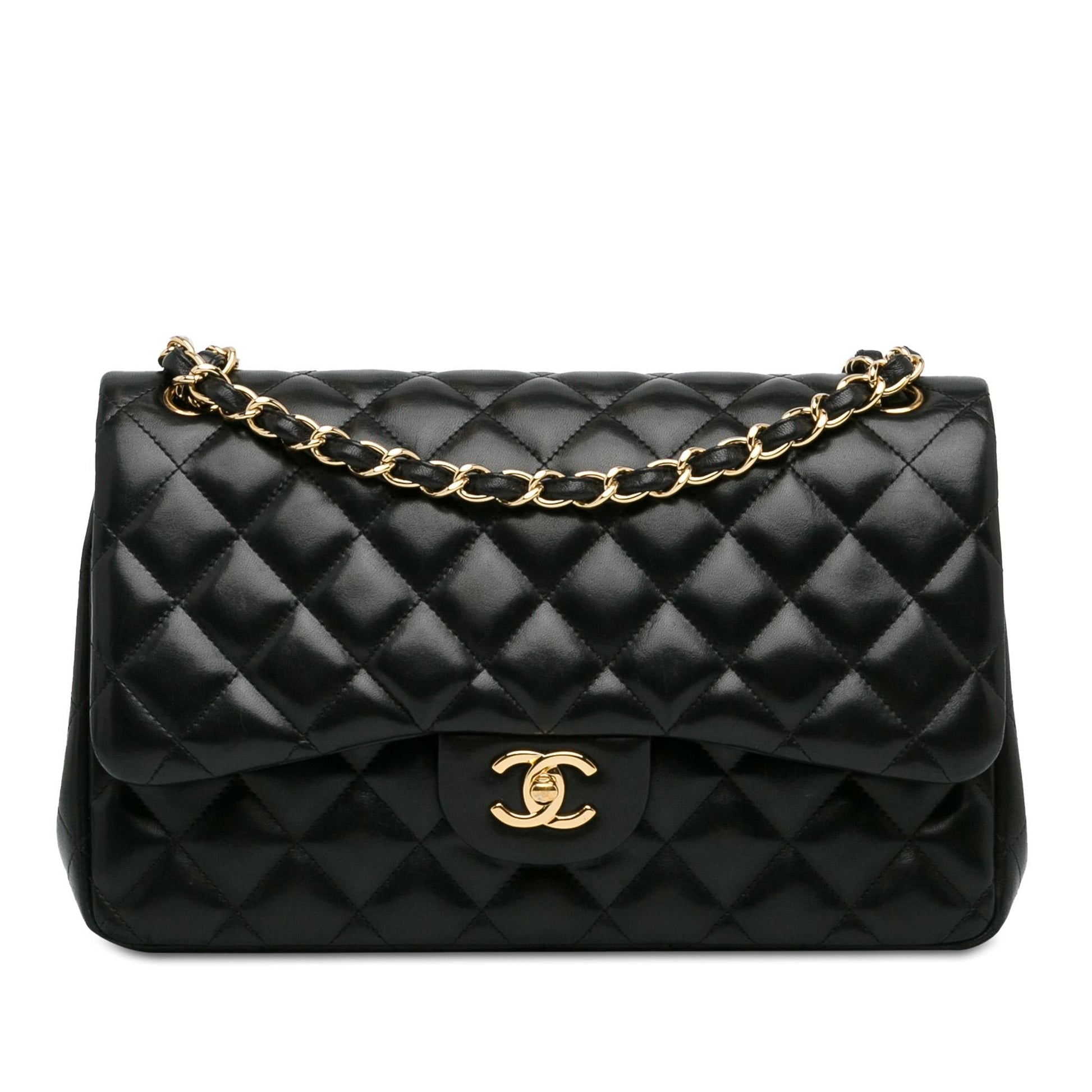 Chanel Jumbo Classic Lambskin Double Flap SHG-dnuKsy Handbag