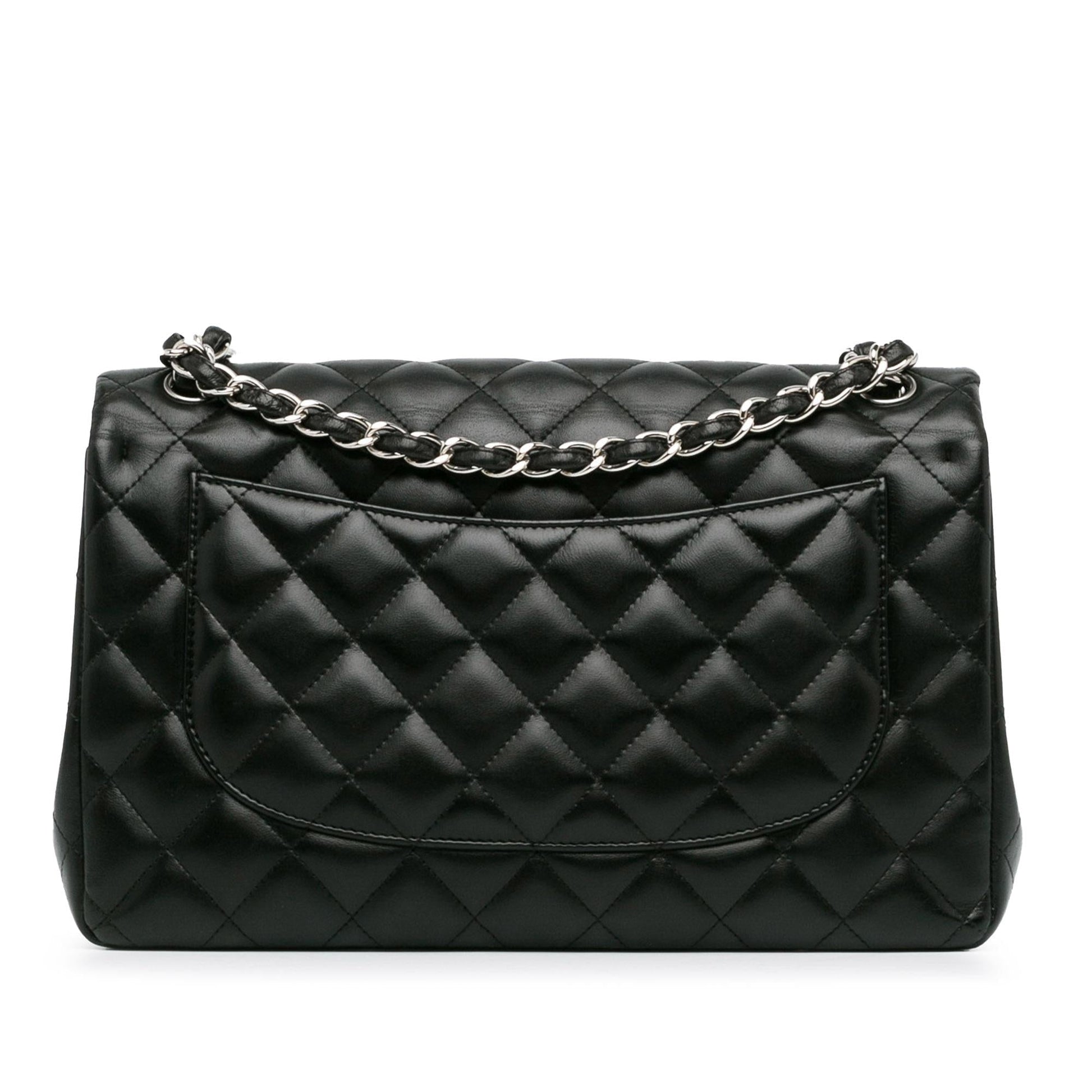 Chanel Jumbo Classic Lambskin Double Flap SHG-WX0kkI Handbag