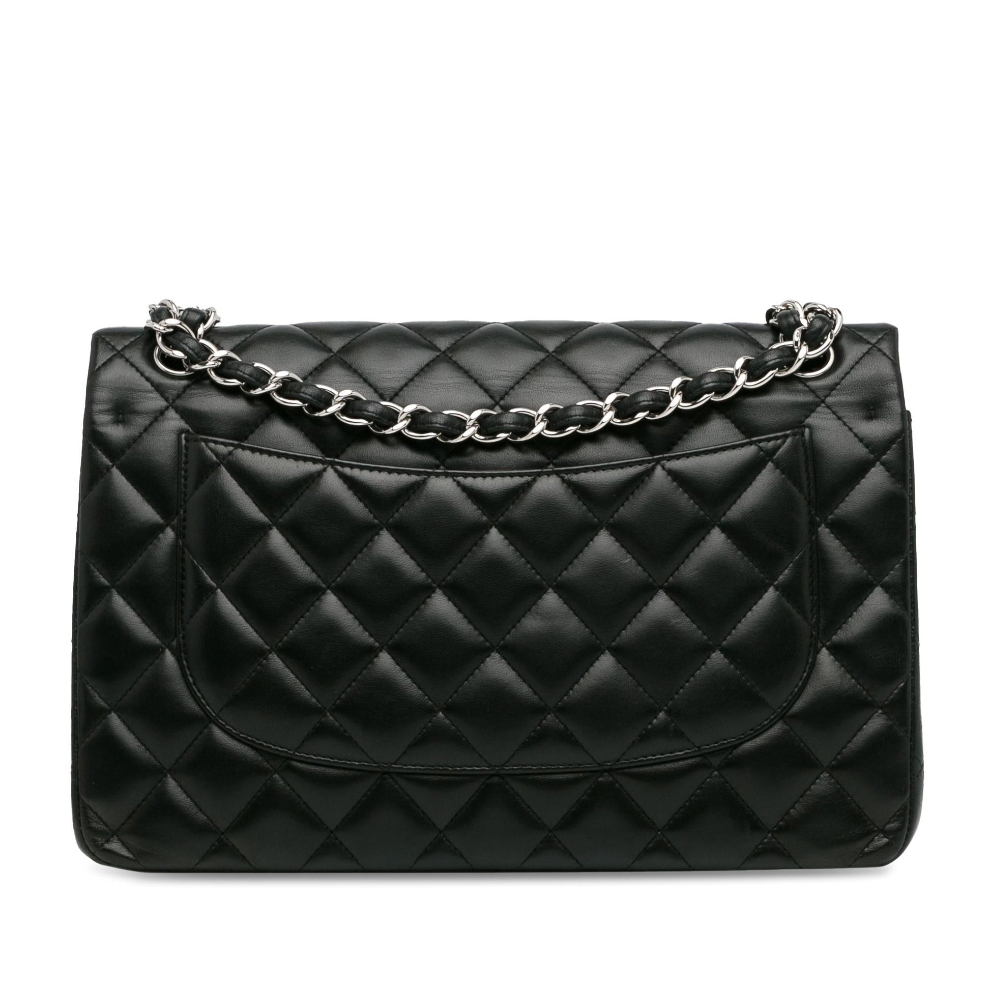 Chanel Jumbo Classic Lambskin Double Flap SHG-KQtcrc Handbag