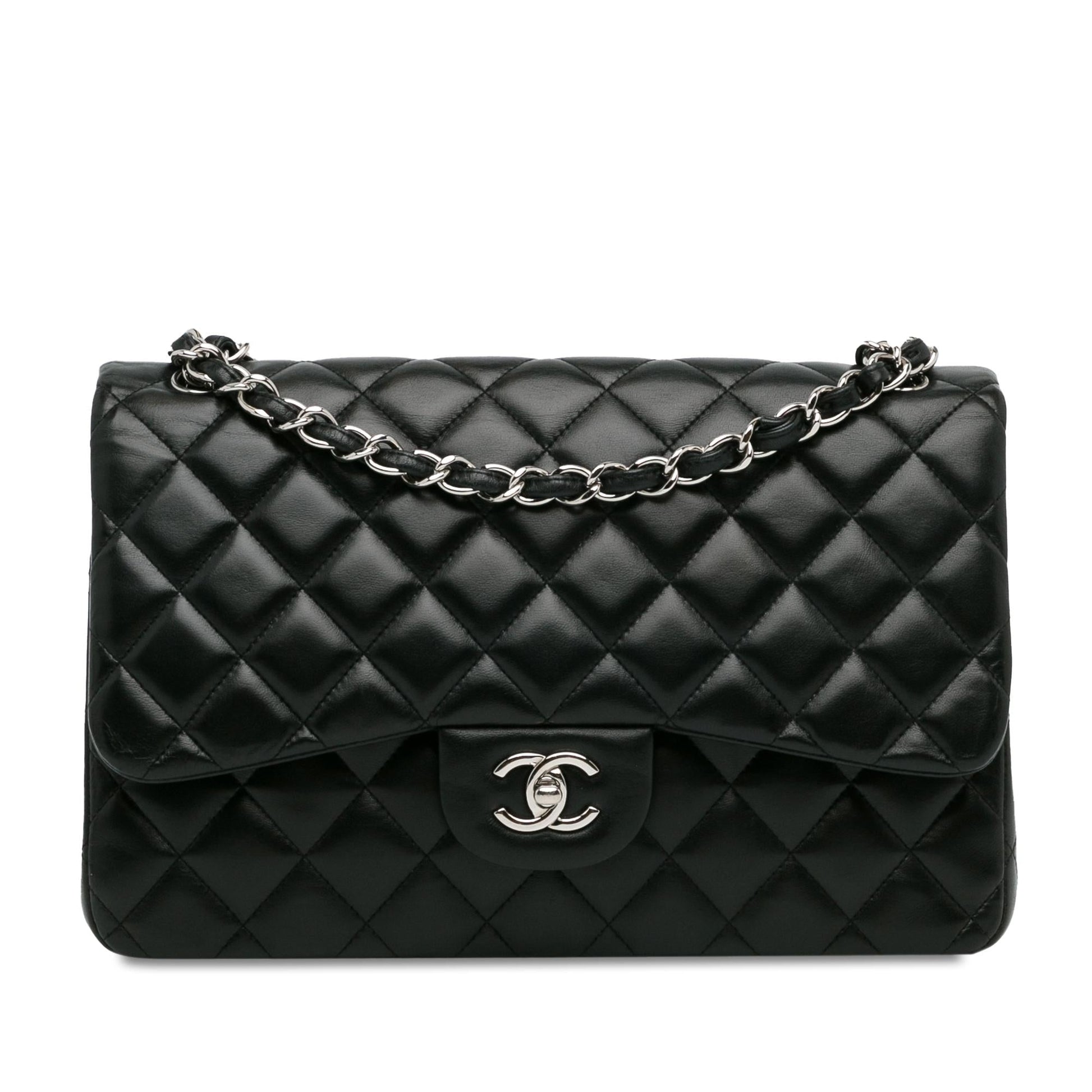 Chanel Jumbo Classic Lambskin Double Flap SHG-KQtcrc Handbag