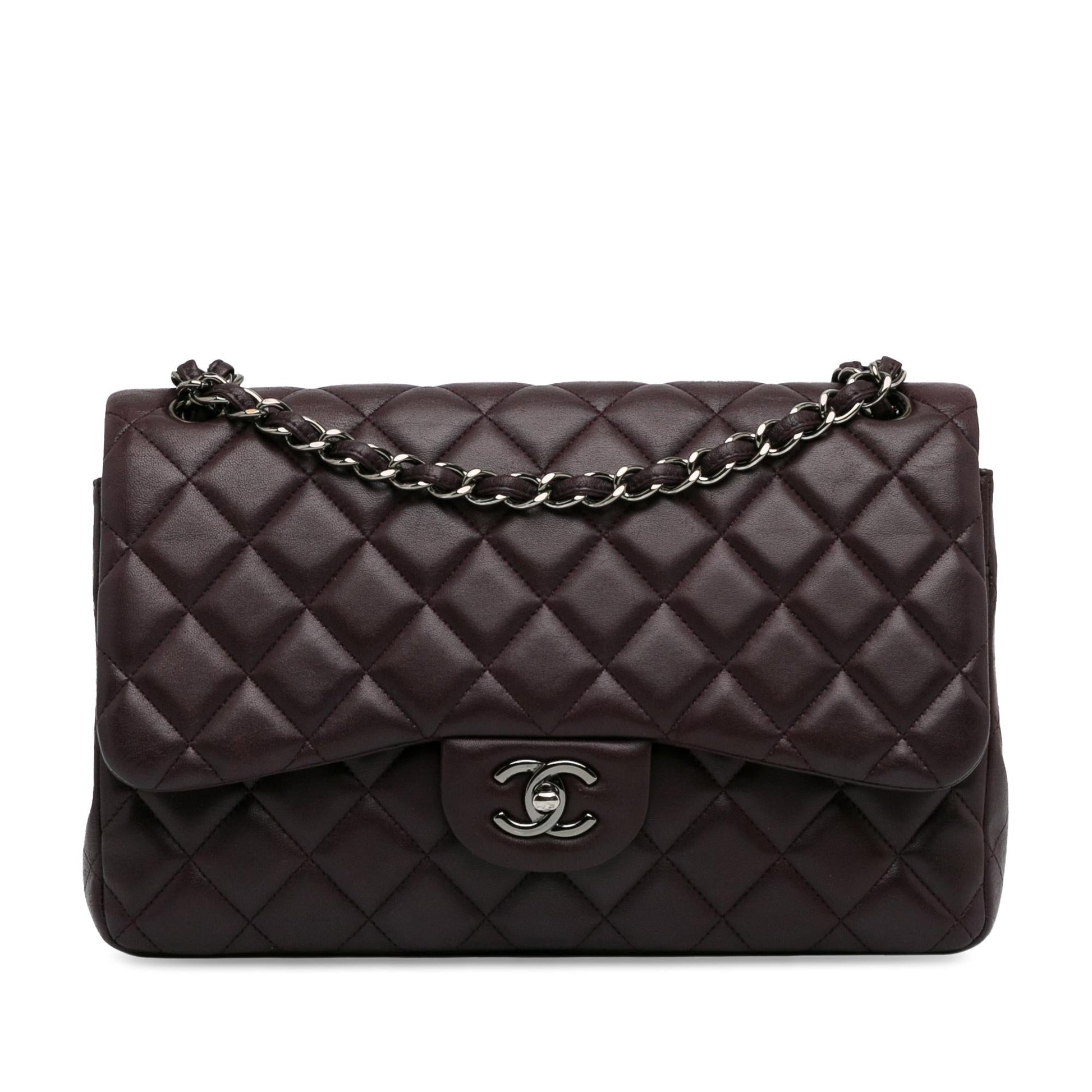 Chanel Jumbo Classic Lambskin Double Flap (Shg-Dw9Rfk) Bag
