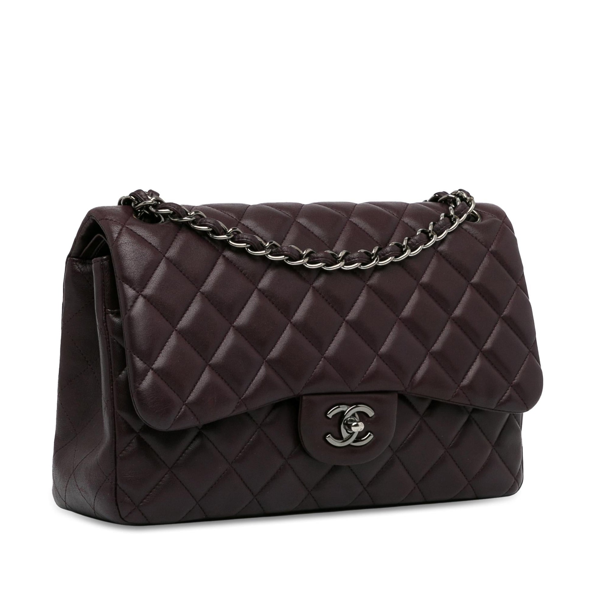 Chanel Jumbo Classic Lambskin Double Flap (Shg-Dw9Rfk) Bag