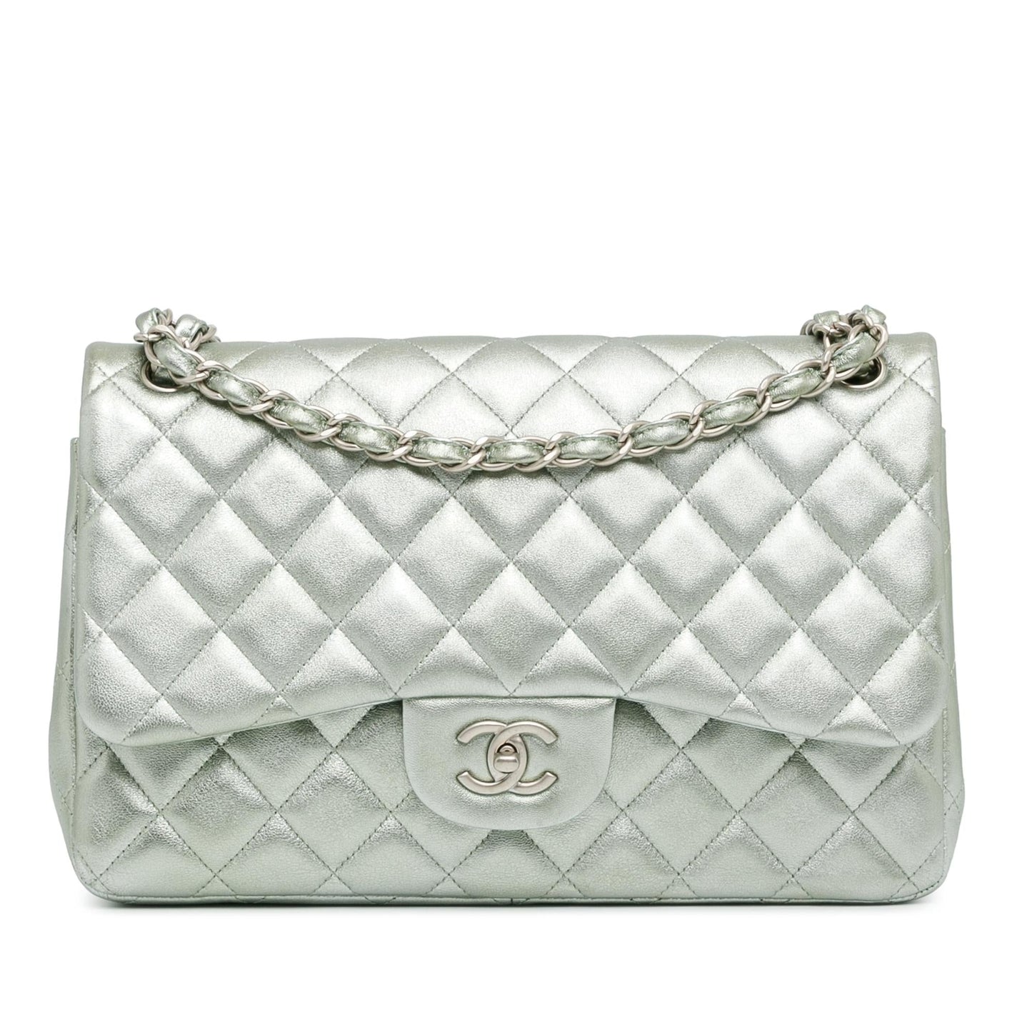 Chanel Jumbo Classic Lambskin Double Flap SHG-j5p84x Handbag