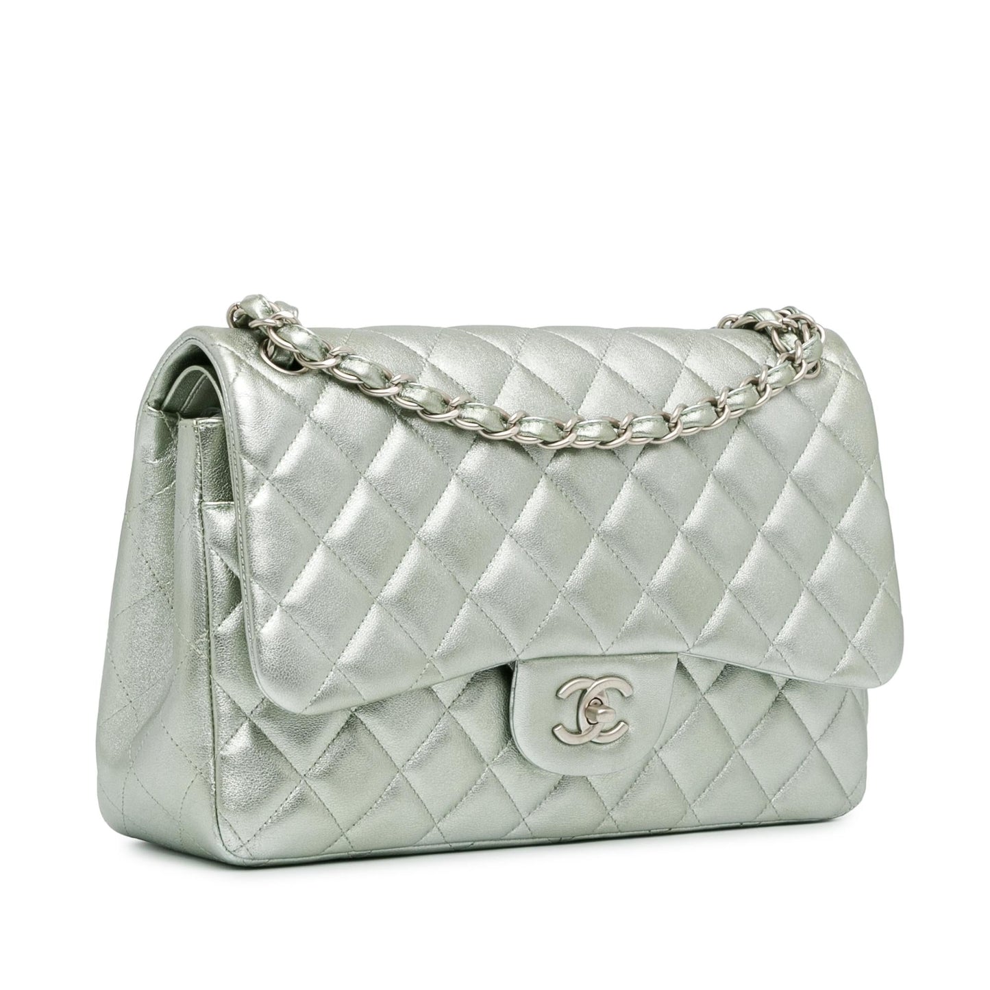 Chanel Jumbo Classic Lambskin Double Flap SHG-j5p84x Handbag